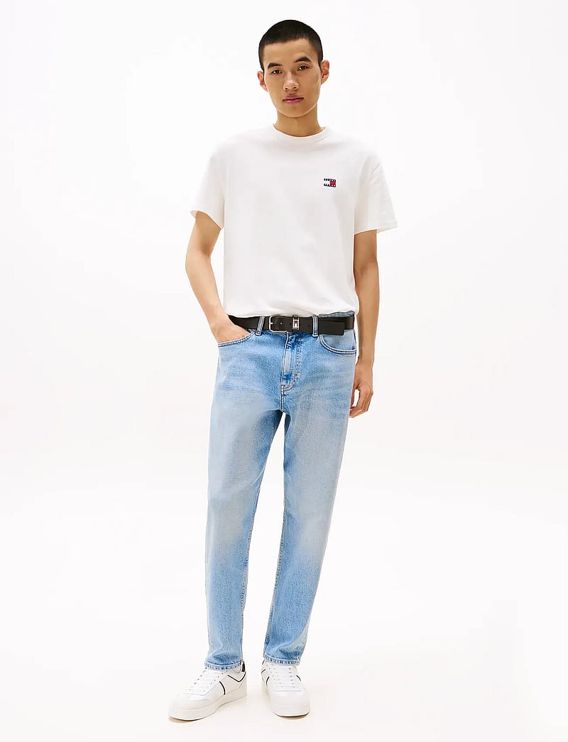 Tommy Jeans - TJM REG BADGE TEE EXT - kurzärmelig - ecru - 3