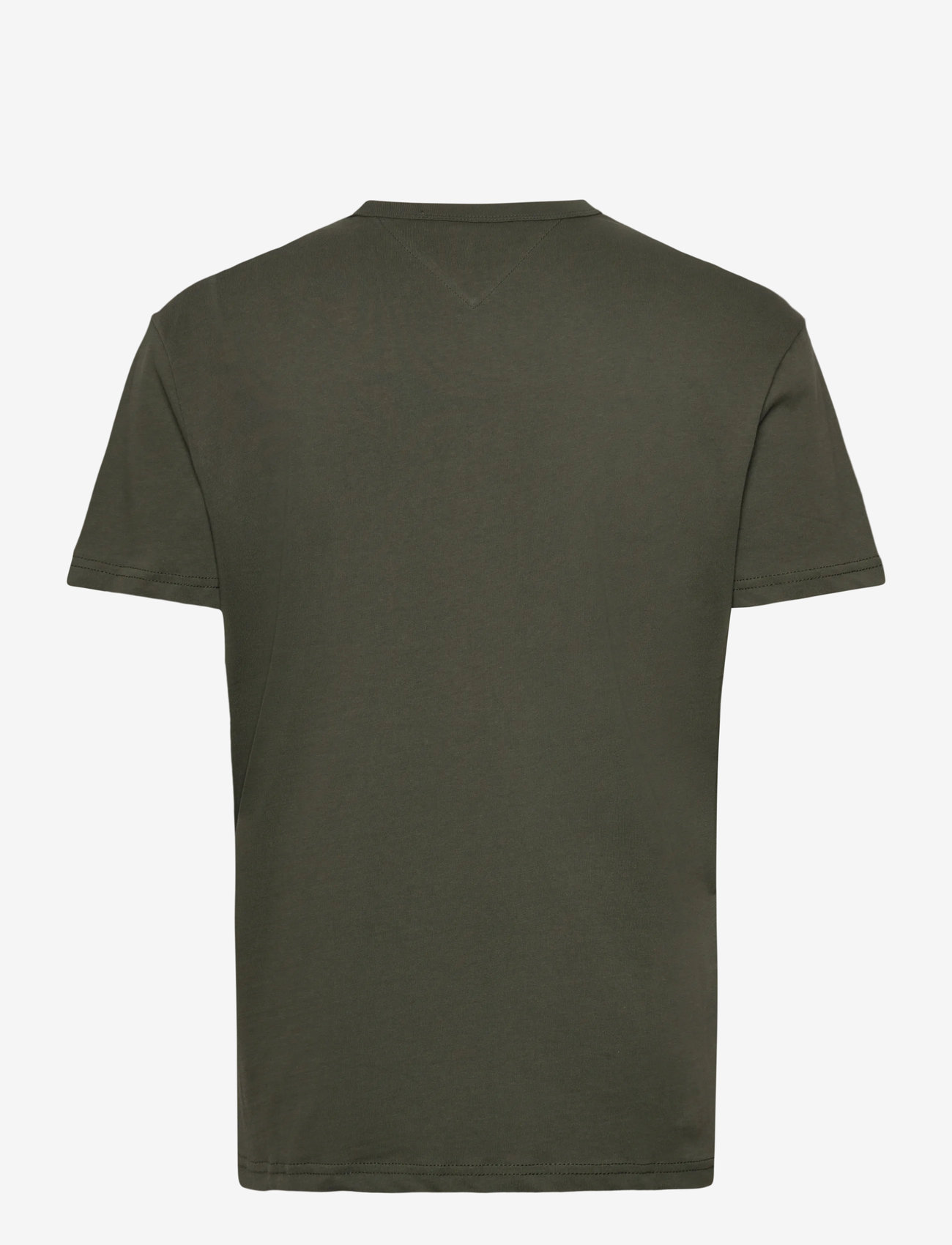 Tommy Jeans - TJM REG BADGE TEE EXT - kortärmade t-shirts - pewter green tonal - 2