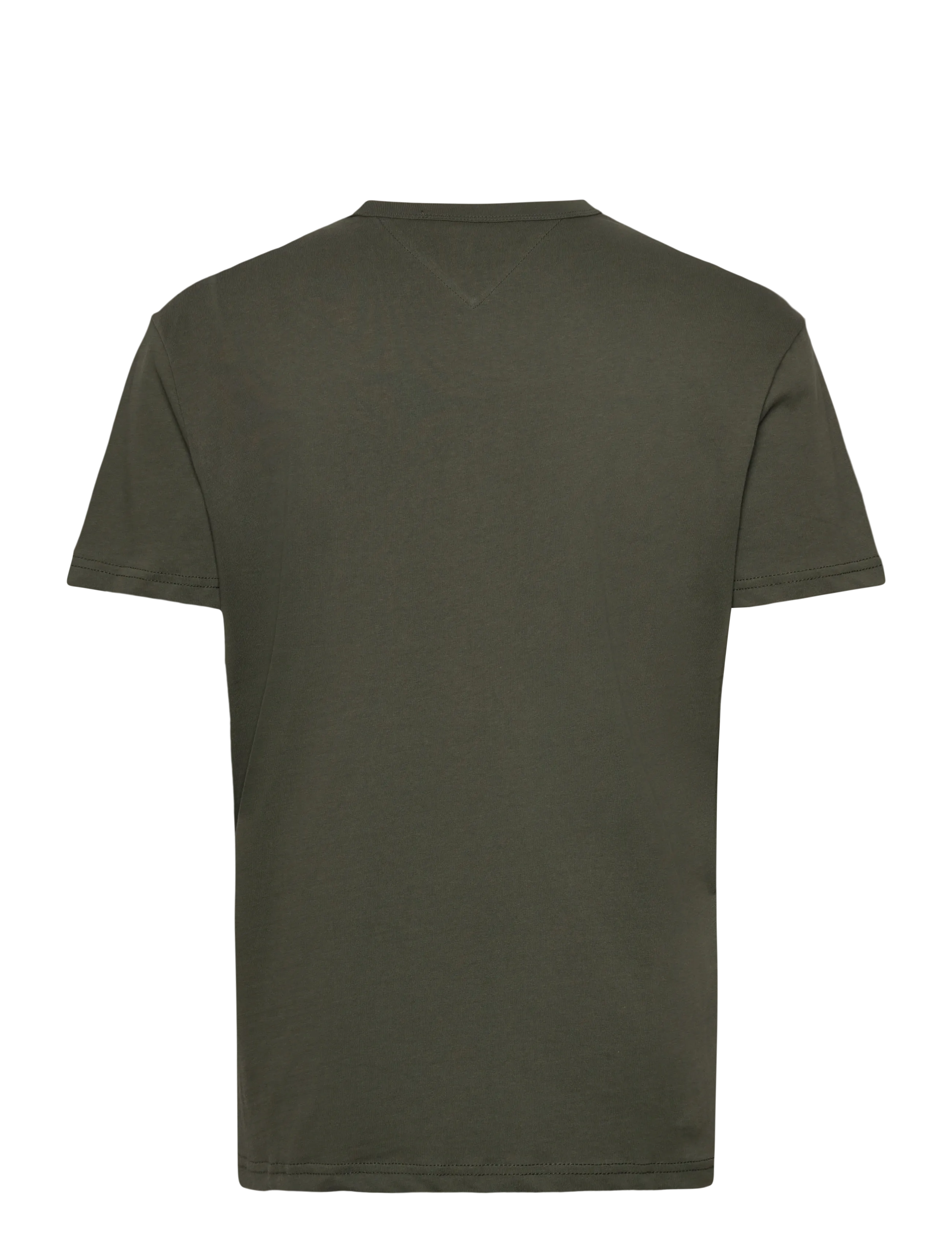 Tommy Jeans - TJM REG BADGE TEE EXT - kortærmede t-shirts - pewter green tonal - 2