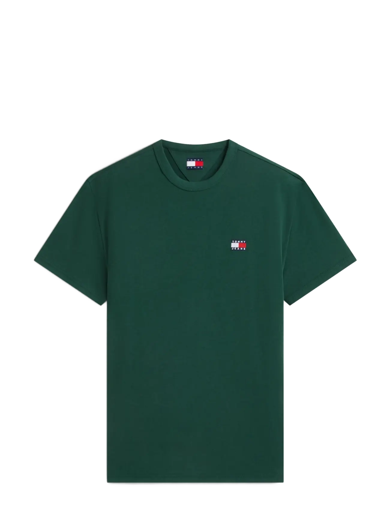 Tommy Jeans - TJM REG BADGE TEE EXT - lühikeste varrukatega t-särgid - velvet green - 1