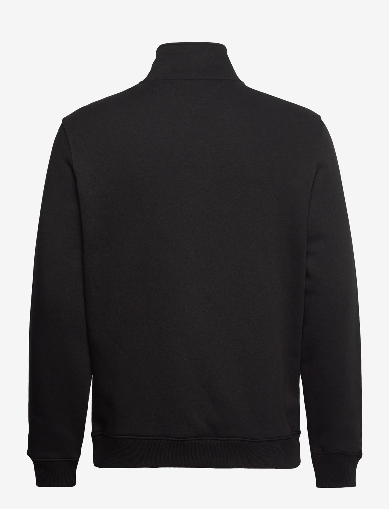Tommy Jeans - TJM REG FLEECE 1/4ZIP MOCK NECK - teddy kampsunid - black - 2