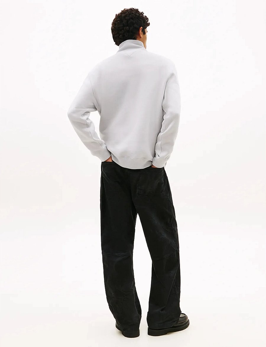 Tommy Jeans - TJM REG FLEECE QZ MOCK NCK EXT - fleecetrøjer - helium - 2