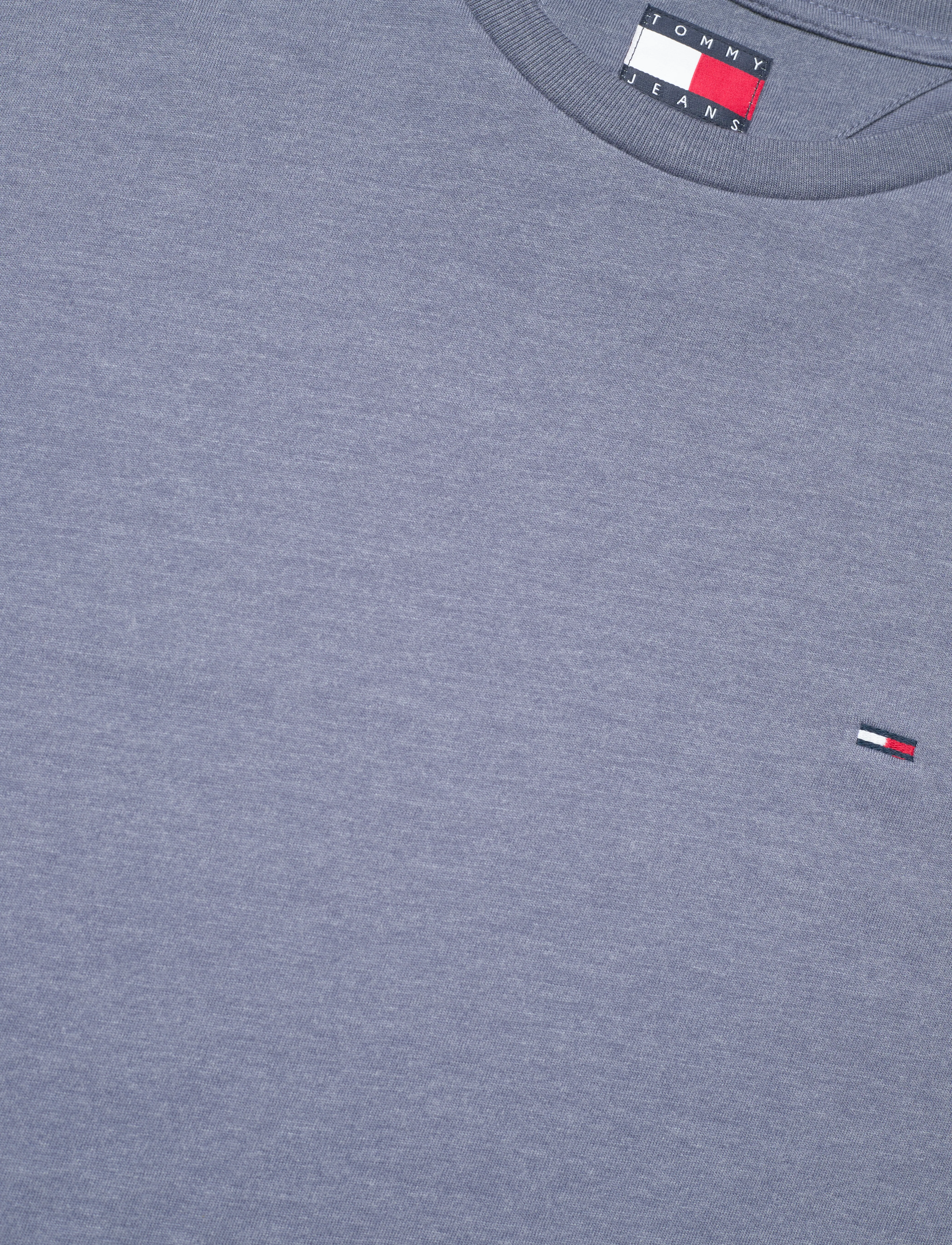 Tommy Jeans - TJM XSLIM JASPE HTR TEE EXT - laveste priser - blue moment htr - 5