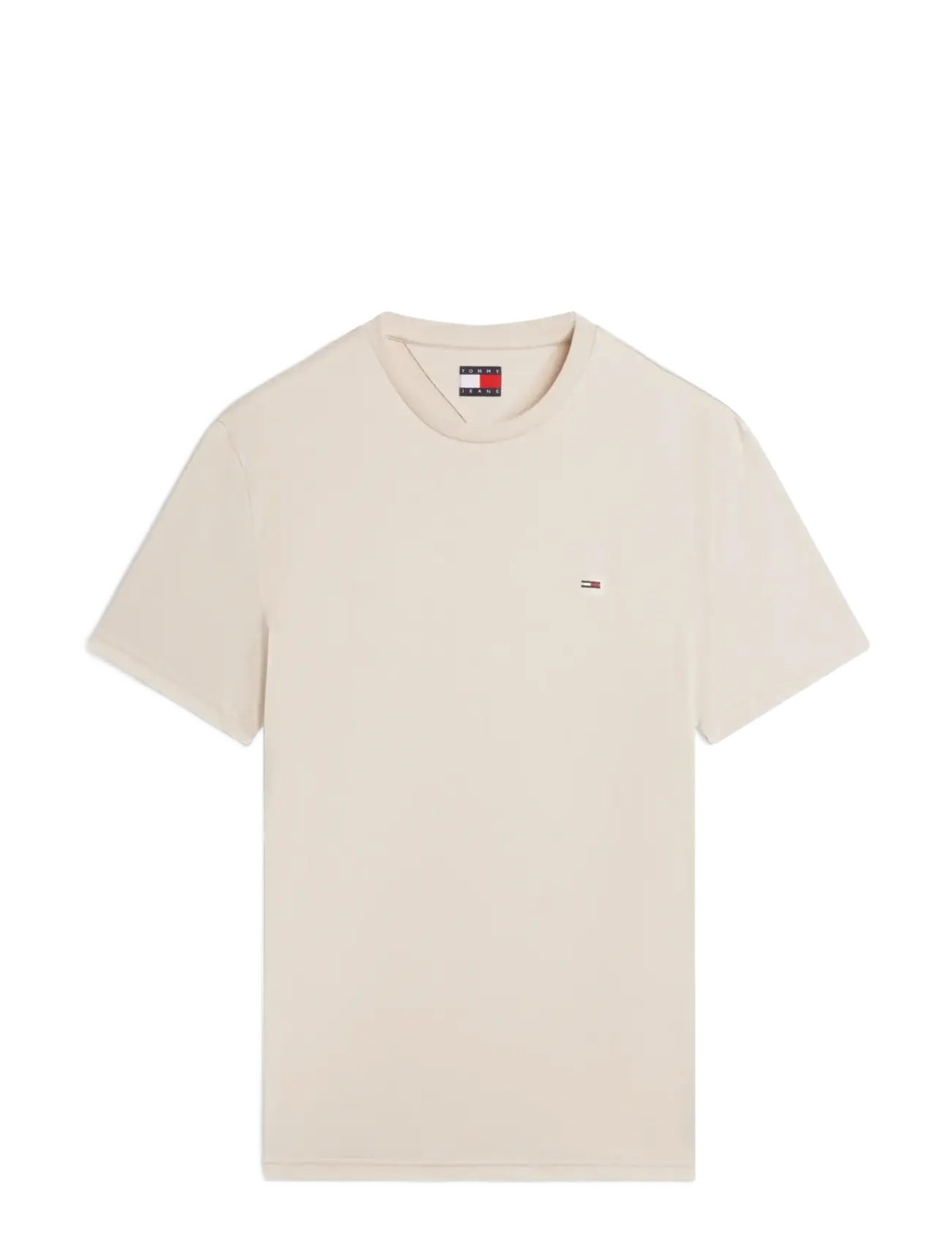 TOMMY JEANS Tjm Xslim Jaspe Htr Tee Ext Beige - S - Herren