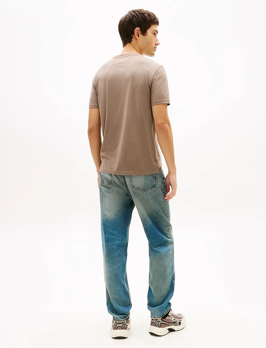 Tommy Jeans - TJM XSLIM JASPE HTR TEE EXT - lühikeste varrukatega t-särgid - ivy mink htr - 2