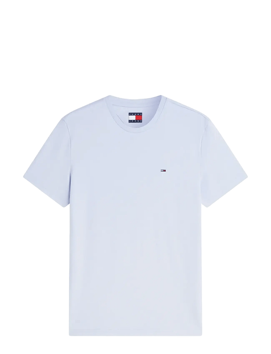 Tommy Jeans - TJM XSLIM JASPE HTR TEE EXT - lühikeste varrukatega t-särgid - moonlight iris - 1