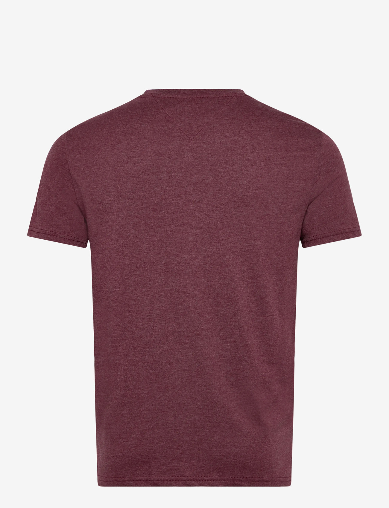 Tommy Jeans - TJM XSLIM JASPE HTR TEE EXT - kurzärmelig - red wine htr - 2