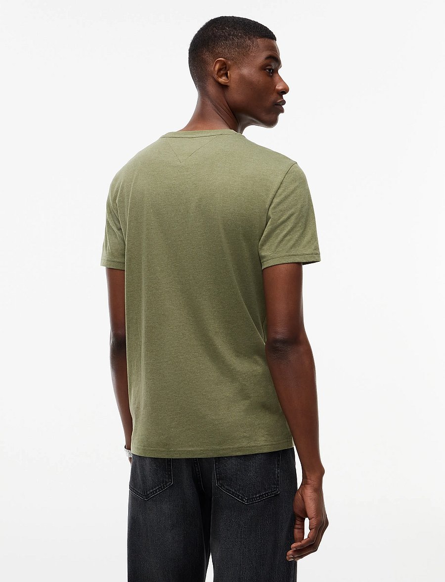 Tommy Jeans - TJM XSLIM JASPE HTR TEE EXT - kurzärmelige t-shirts - rocky mountain htr - 2