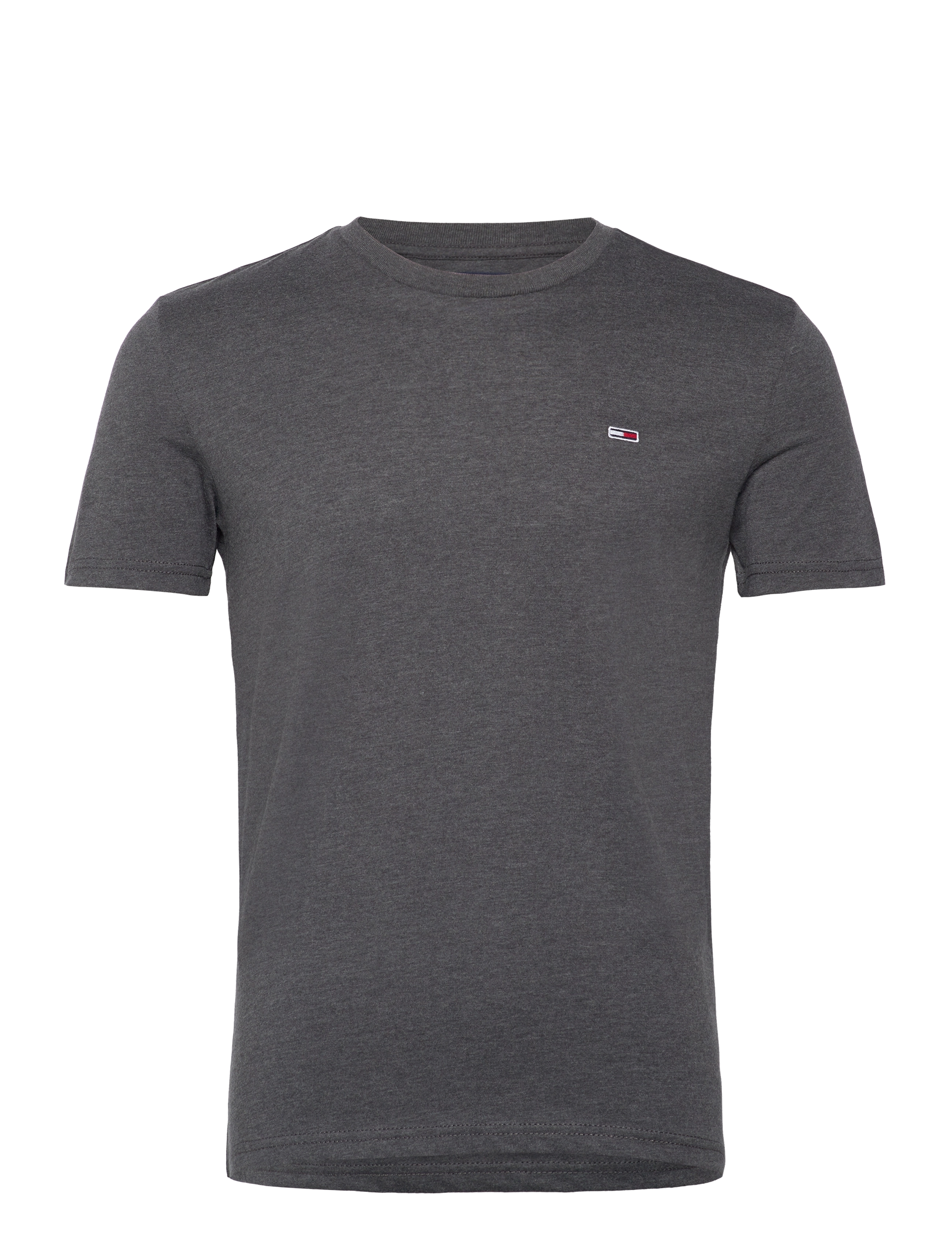 Tommy Jeans TJM XSLIM JASPE HTR TEE EXT - Tommy Jeans - WASHED BLACK HTR / grey