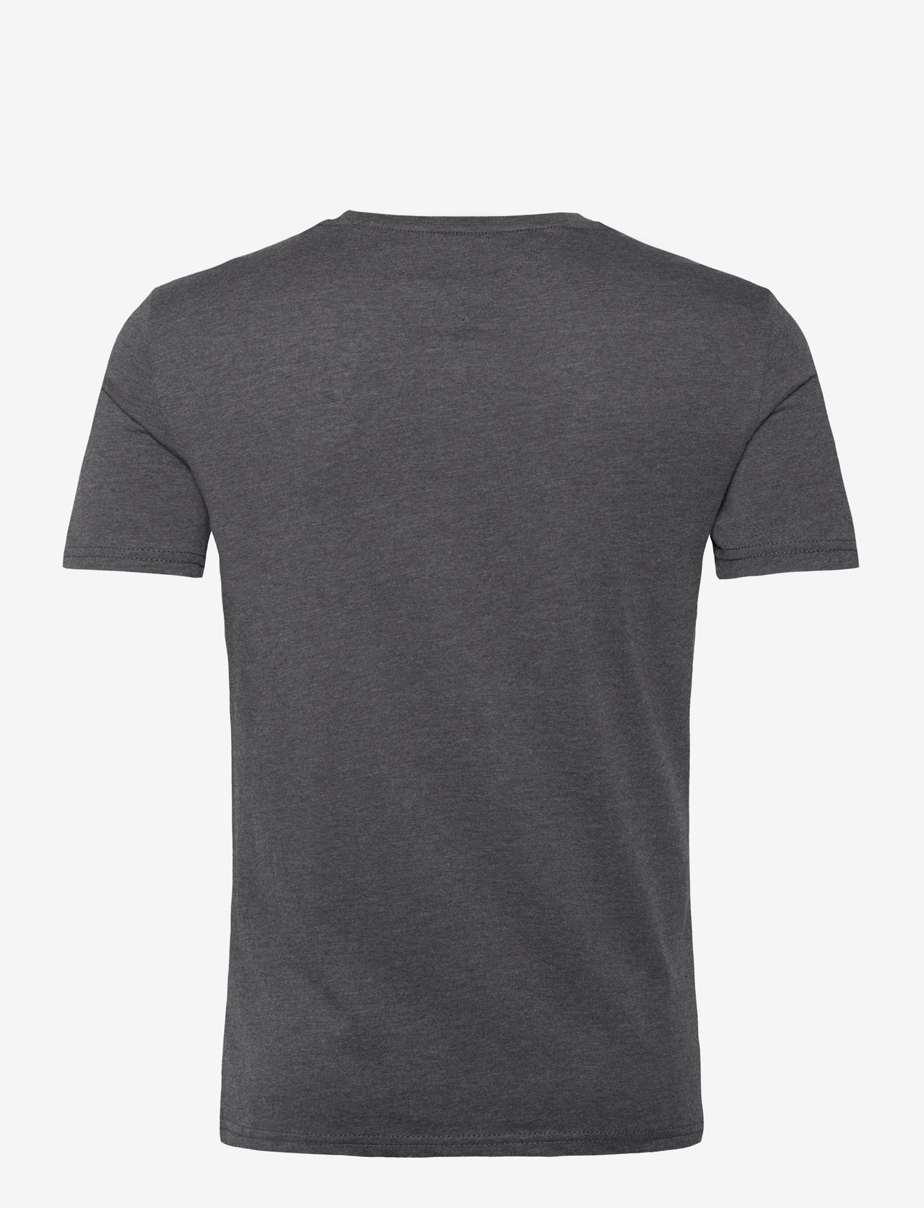 Tommy Jeans - TJM XSLIM JASPE HTR TEE EXT - kortærmede t-shirts - washed black htr - 2