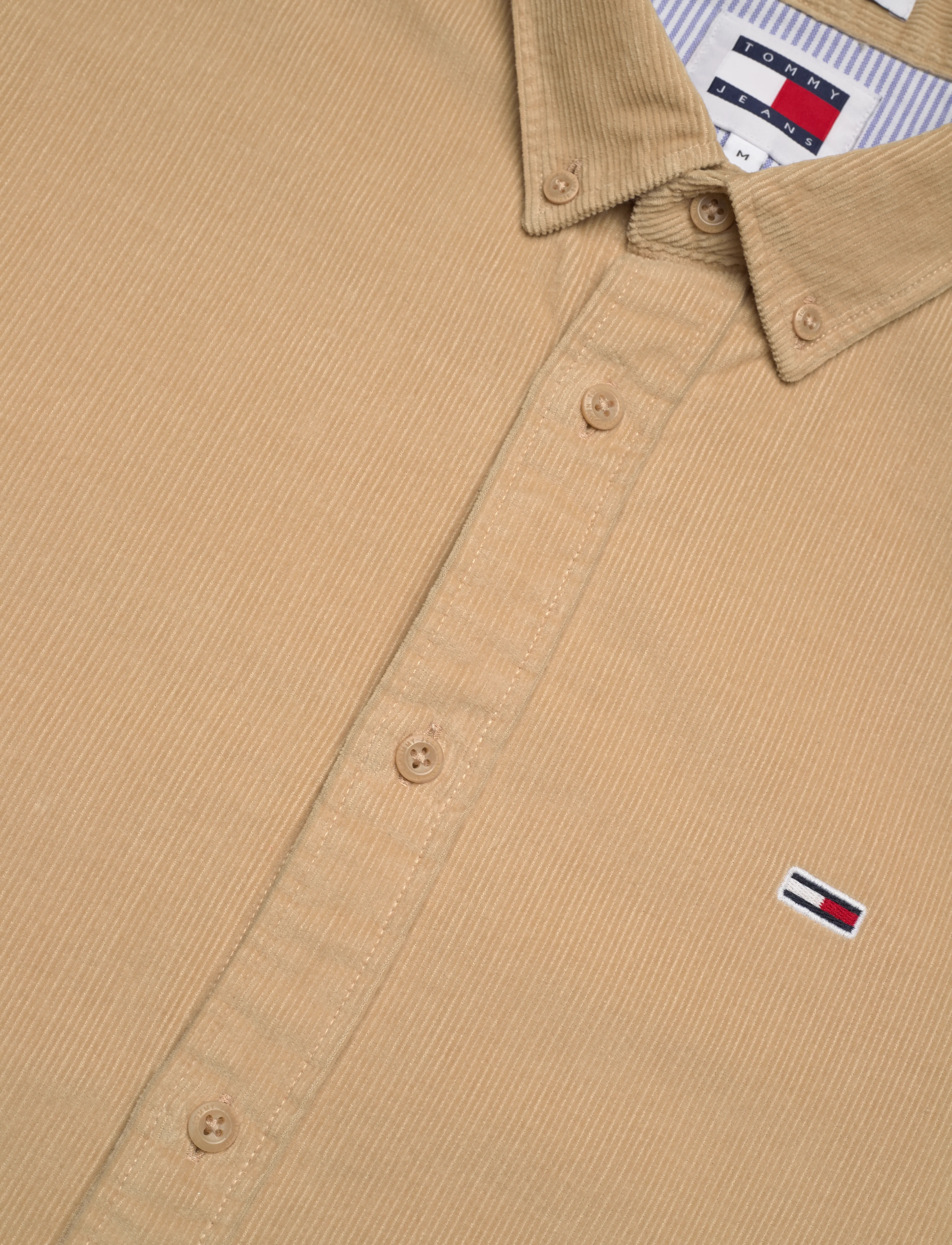 Tommy Jeans - TJM REG CORDUROY SHIRT - gentle gold - 3
