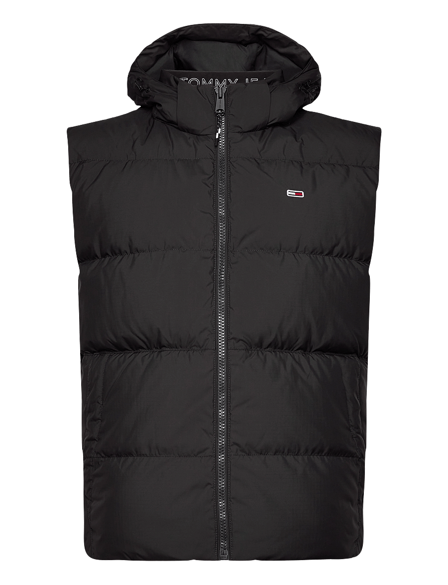 Tommy Jeans - TJM ESSENTIAL DOWN VEST EXT - vestid - black - 1