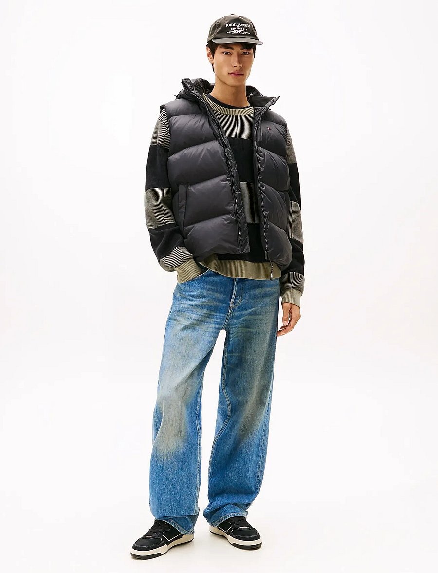 Tommy Jeans - TJM ESSENTIAL DOWN VEST EXT - vestid - black - 3