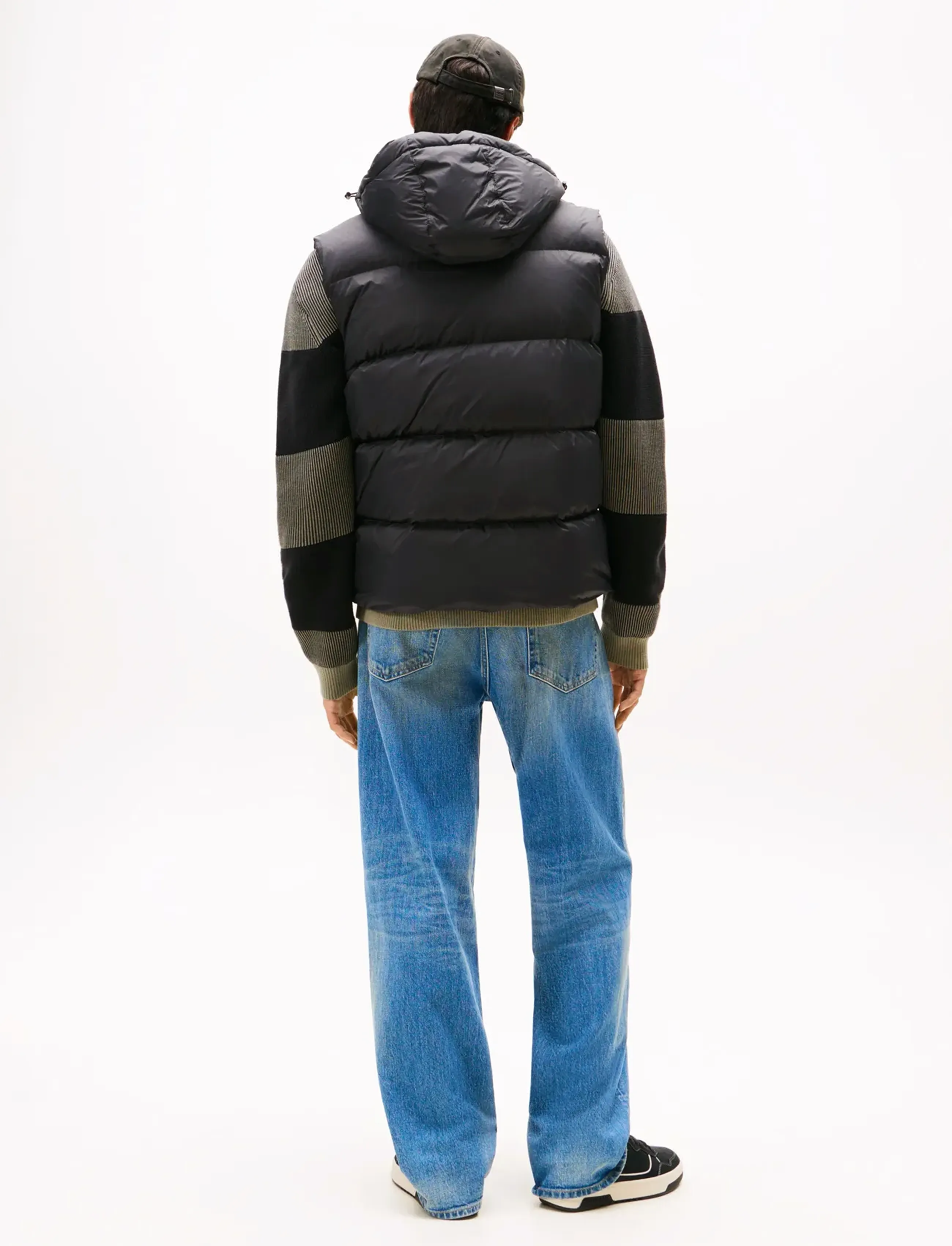 Tommy Jeans - TJM ESSENTIAL DOWN VEST EXT - vests - black - 4