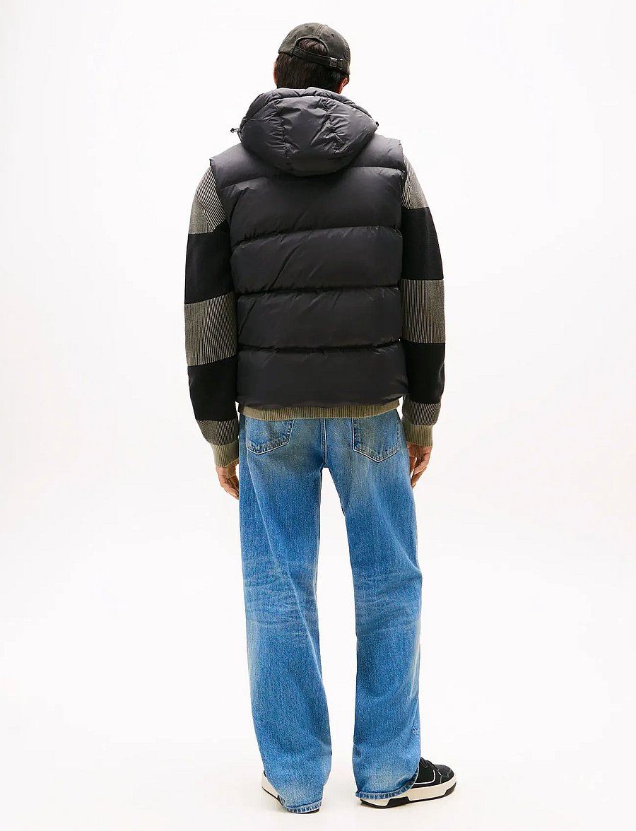 Tommy Jeans - TJM ESSENTIAL DOWN VEST EXT - vestid - black - 4