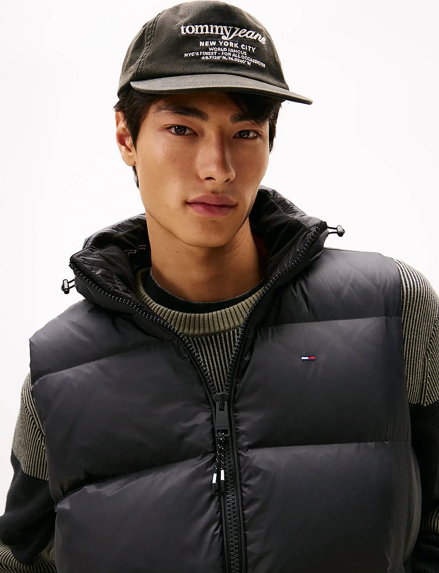 Tommy Jeans - TJM ESSENTIAL DOWN VEST EXT - vestid - black - 5