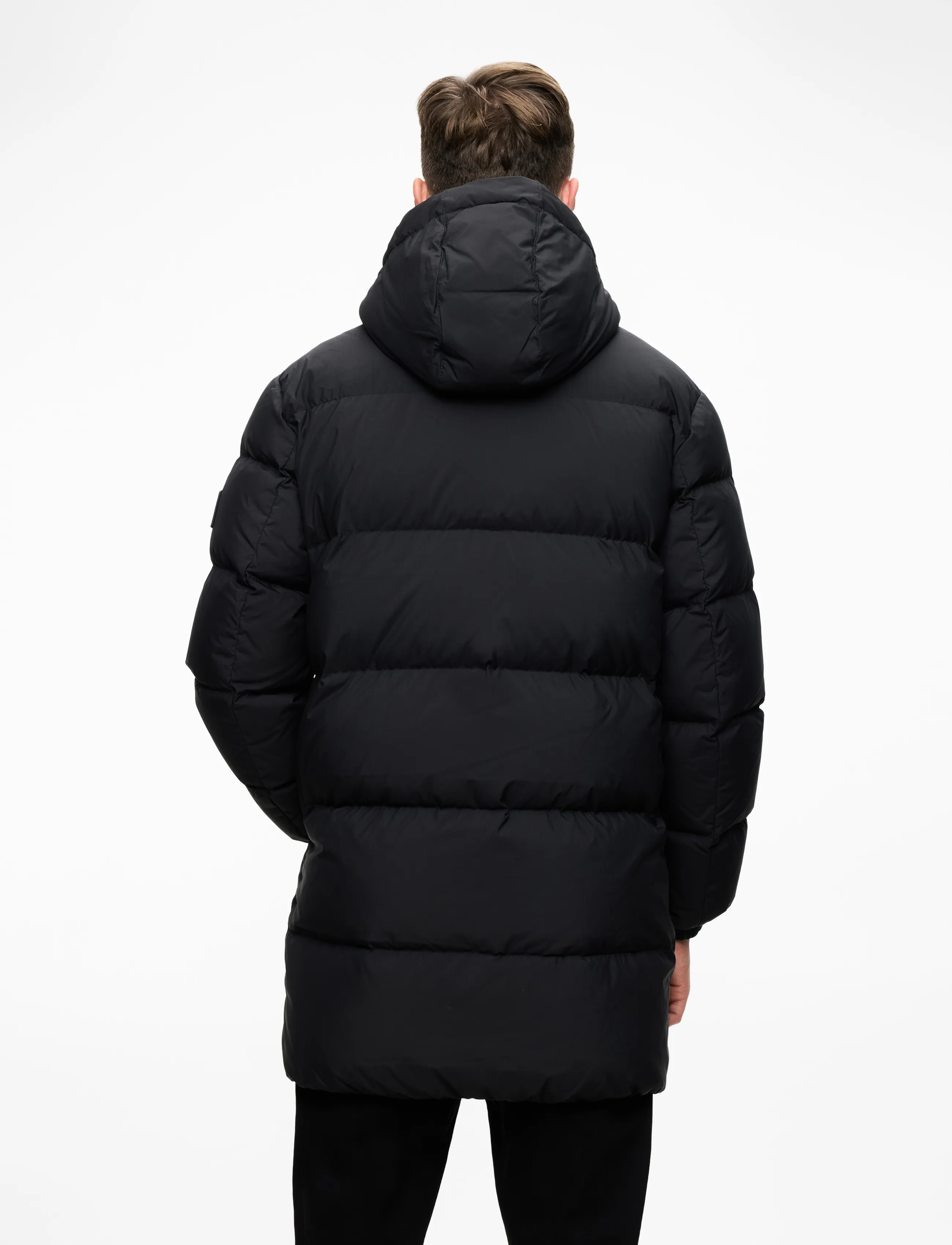 Tommy Jeans - TJM ESSENTIAL DOWN PARKA EXT - gefütterte & daunenjacken - black - 4