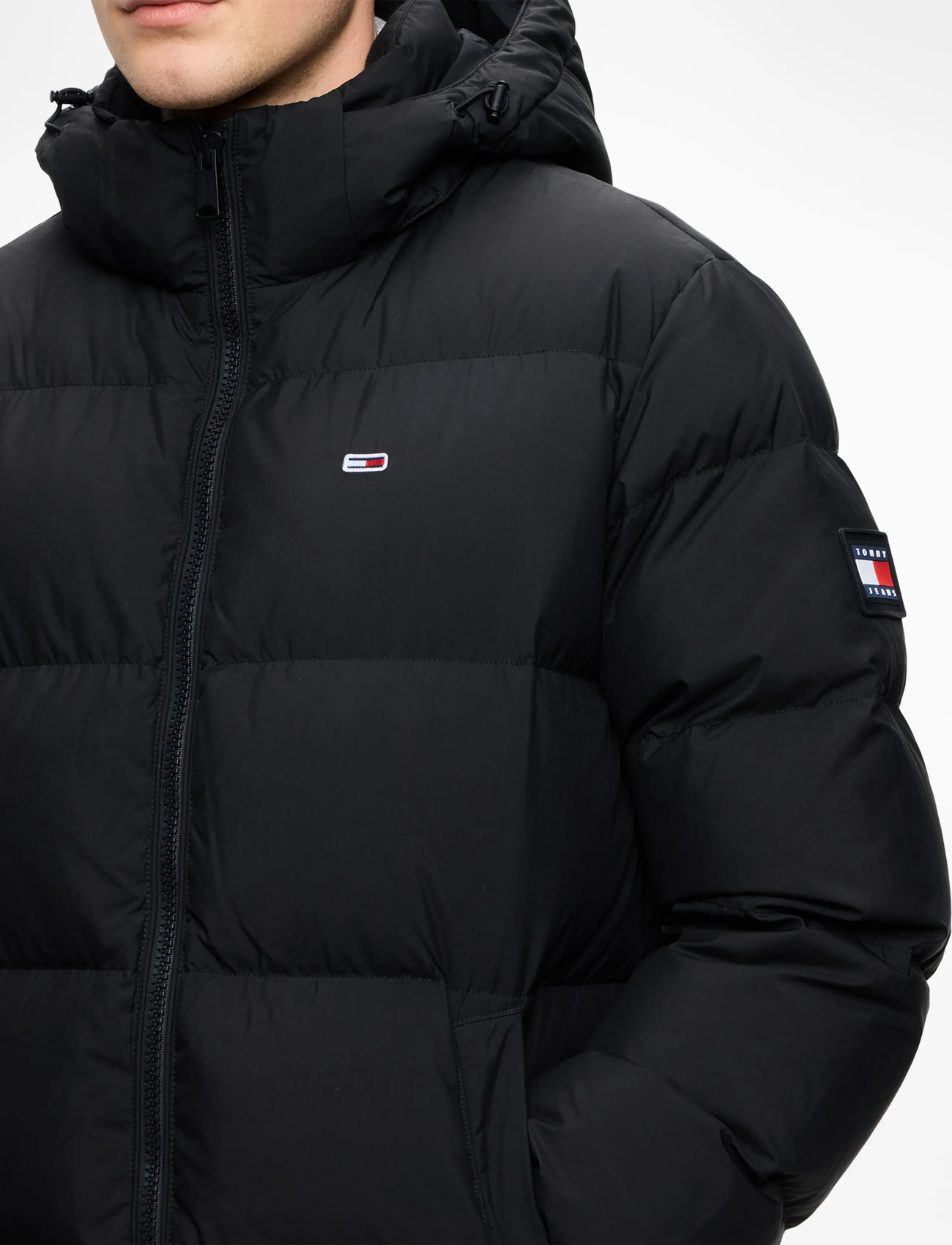 Tommy Jeans - TJM ESSENTIAL DOWN PARKA EXT - overtøj - black - 4