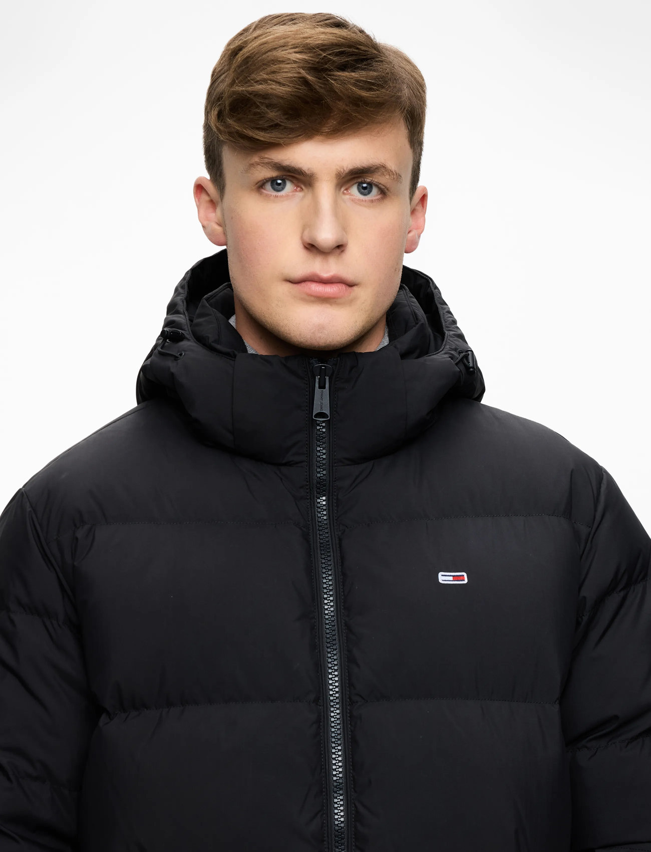 Tommy Jeans - TJM ESSENTIAL DOWN PARKA EXT - overtøj - black - 5
