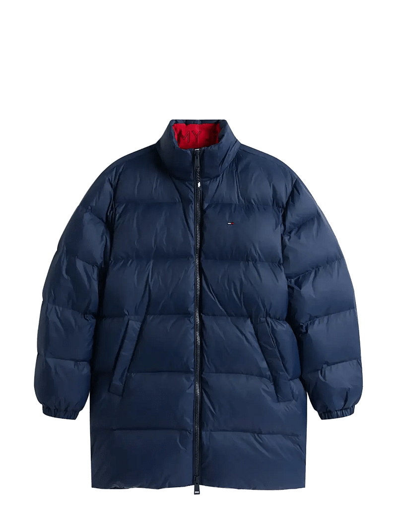 Tommy Jeans - TJM ESSENTIAL DOWN PARKA EXT - parkas - dark blue - 1