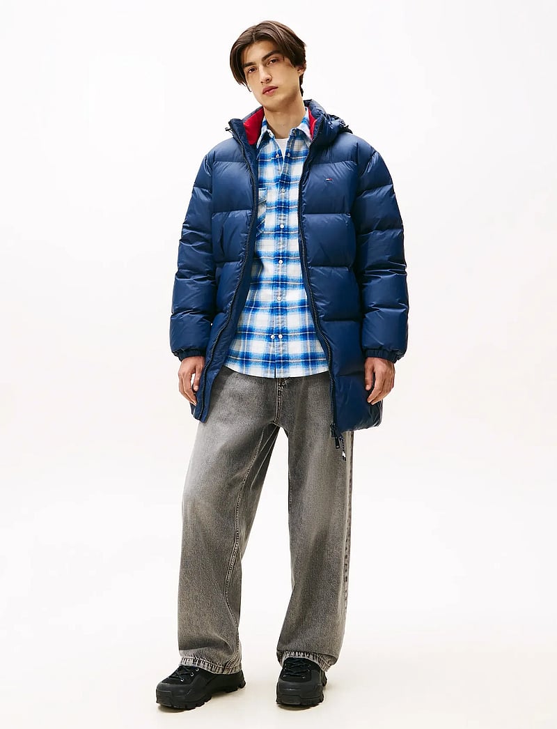 Tommy Jeans - TJM ESSENTIAL DOWN PARKA EXT - parkas - dark blue - 4