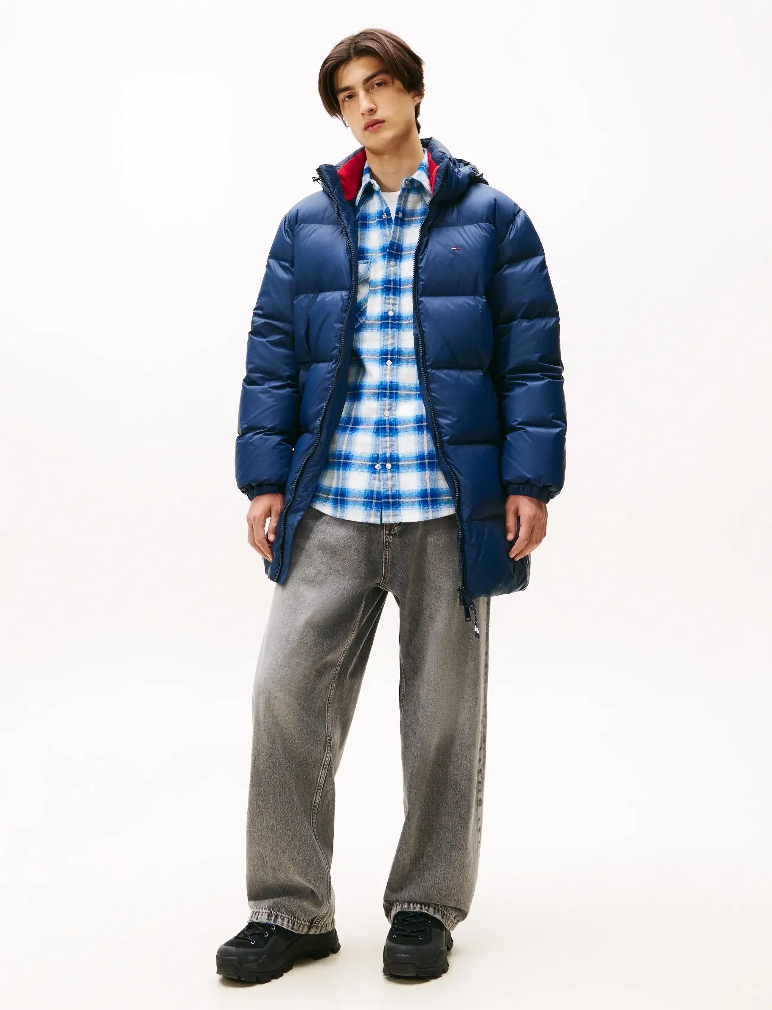 Tommy Jeans - TJM ESSENTIAL DOWN PARKA EXT - parkas - dark blue - 4