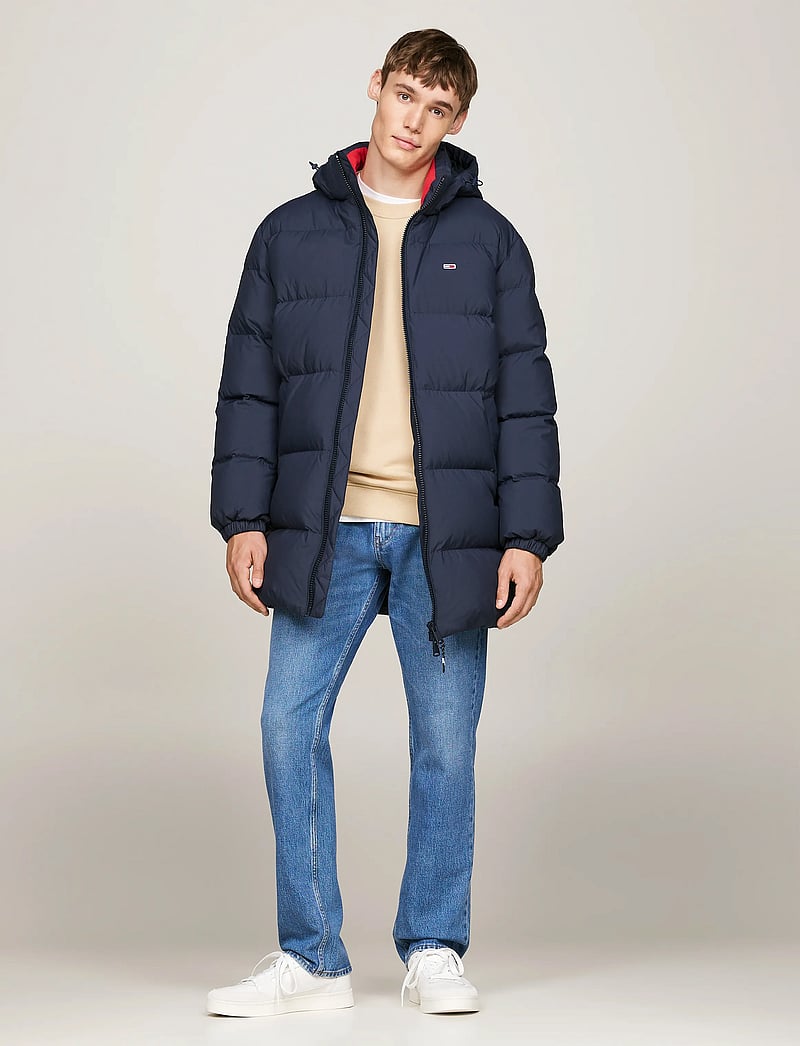 Tommy Jeans - TJM ESSENTIAL DOWN PARKA EXT - parkas - dark night navy - 2