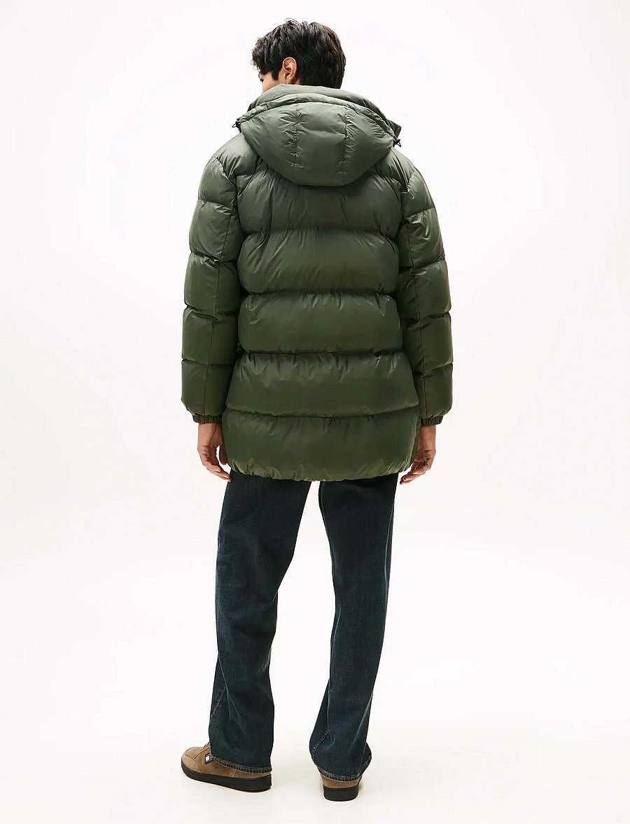 Tommy Jeans - TJM ESSENTIAL DOWN PARKA EXT - parkas - pewter green - 3