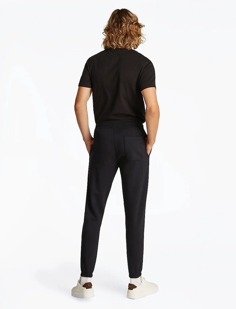 Tommy Jeans - Slim S Flag Sweatpant - nach stil kaufen - black - 2