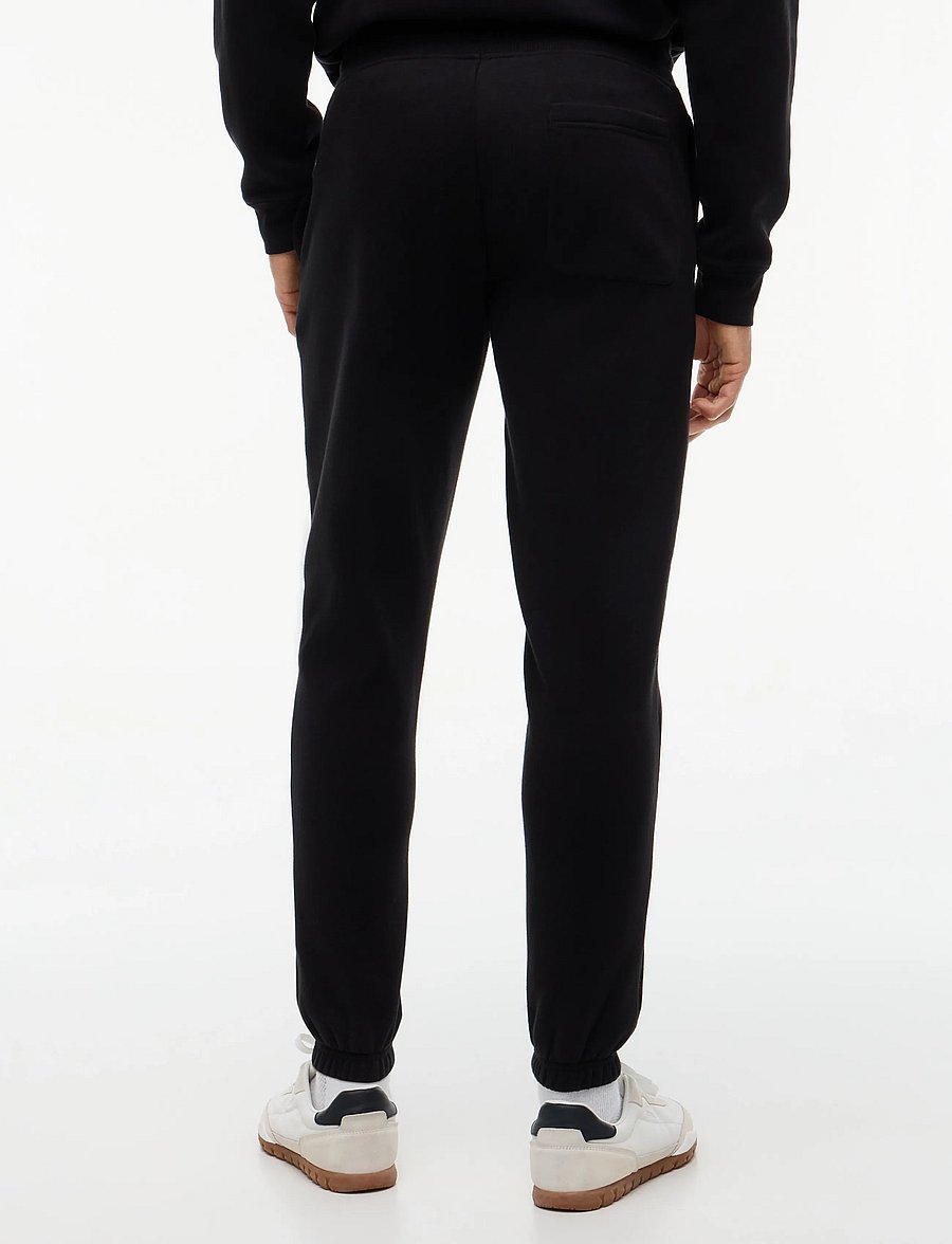 Tommy Jeans - TJM SLIM S FLAG SWEATPANT EXT - nach stil kaufen - black - 2