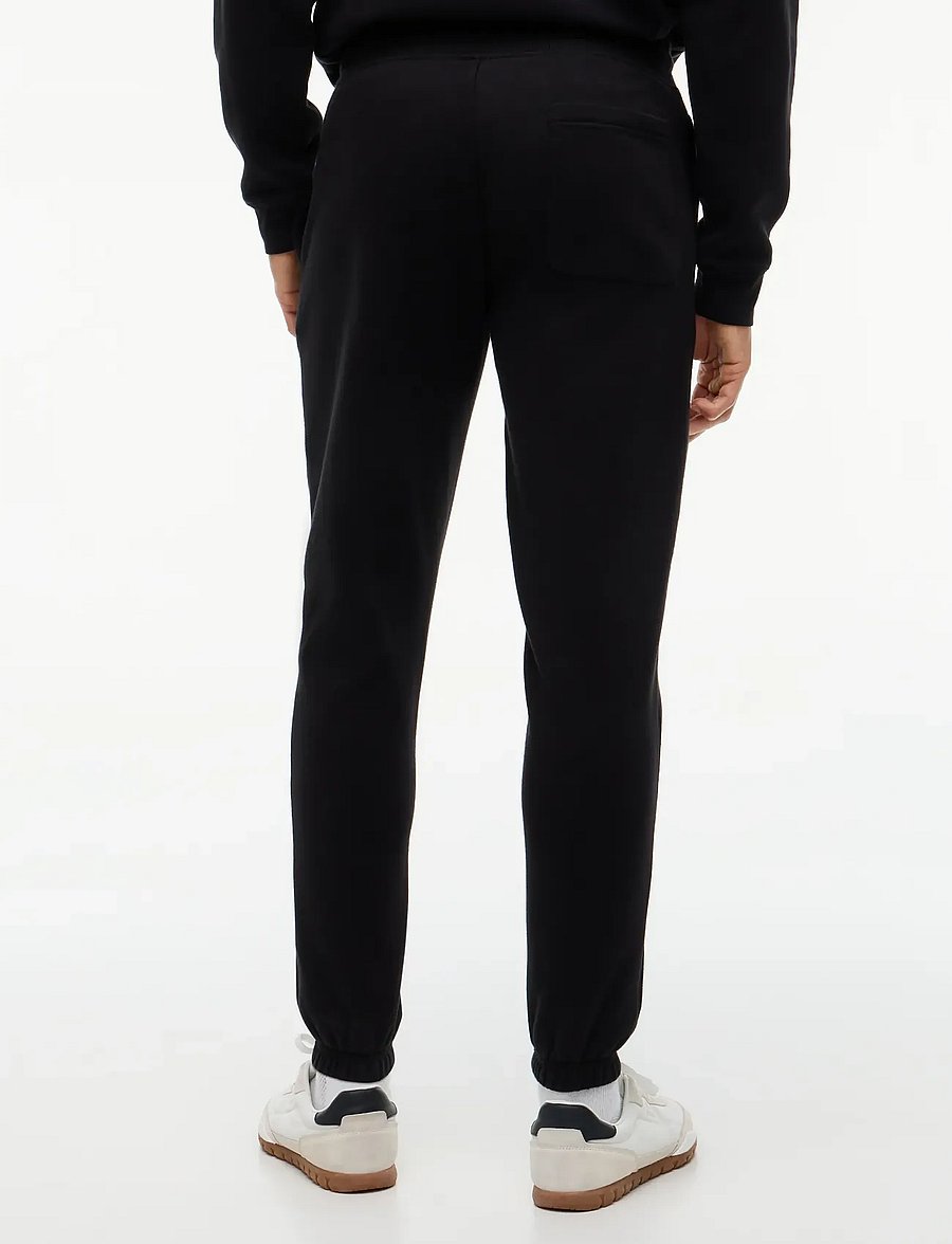Tommy Jeans - TJM SLIM S FLAG SWEATPANT EXT - shoppa efter stil - black - 2