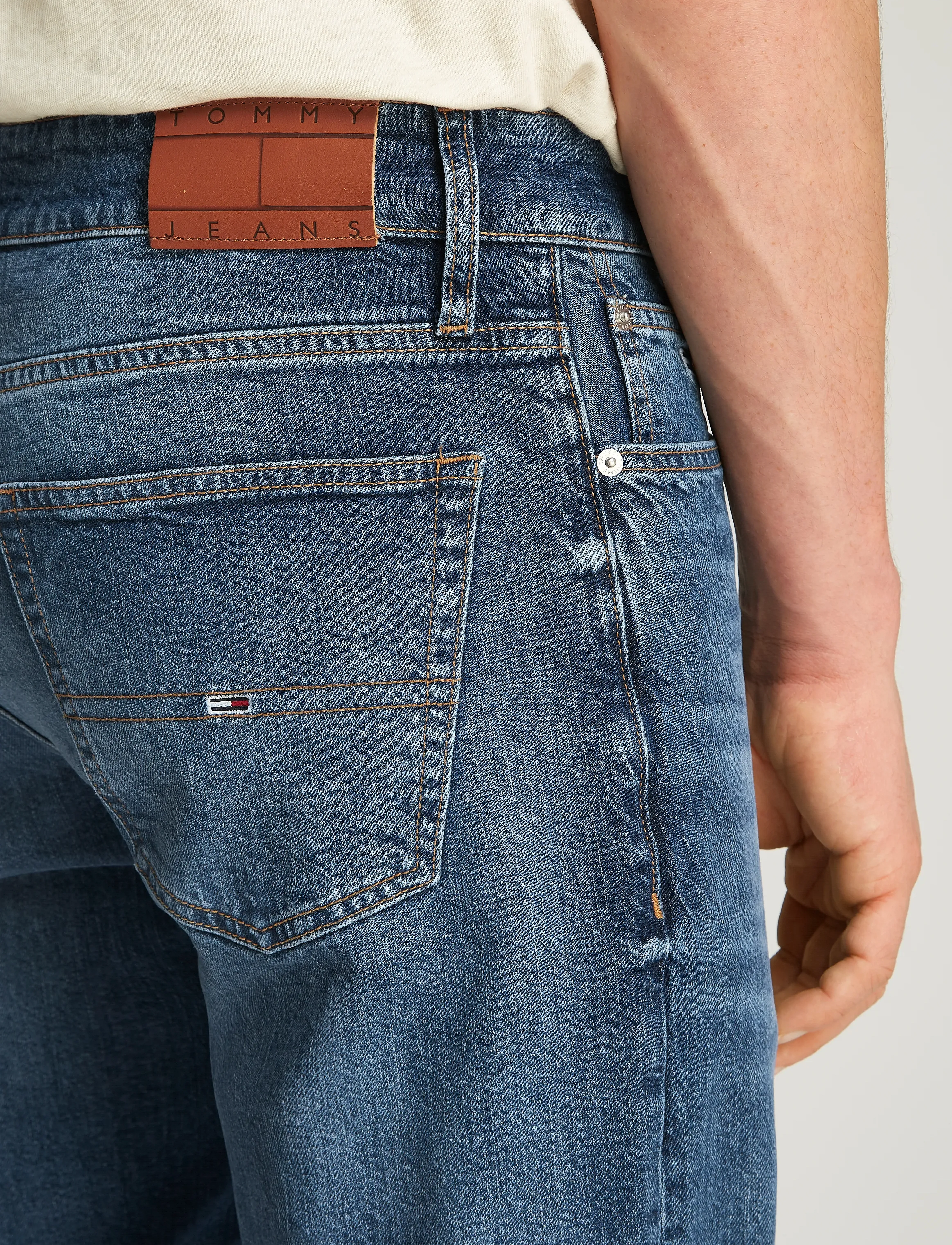 Tommy Jeans - RYAN SLIM STR AI5157 - denim dark - 4