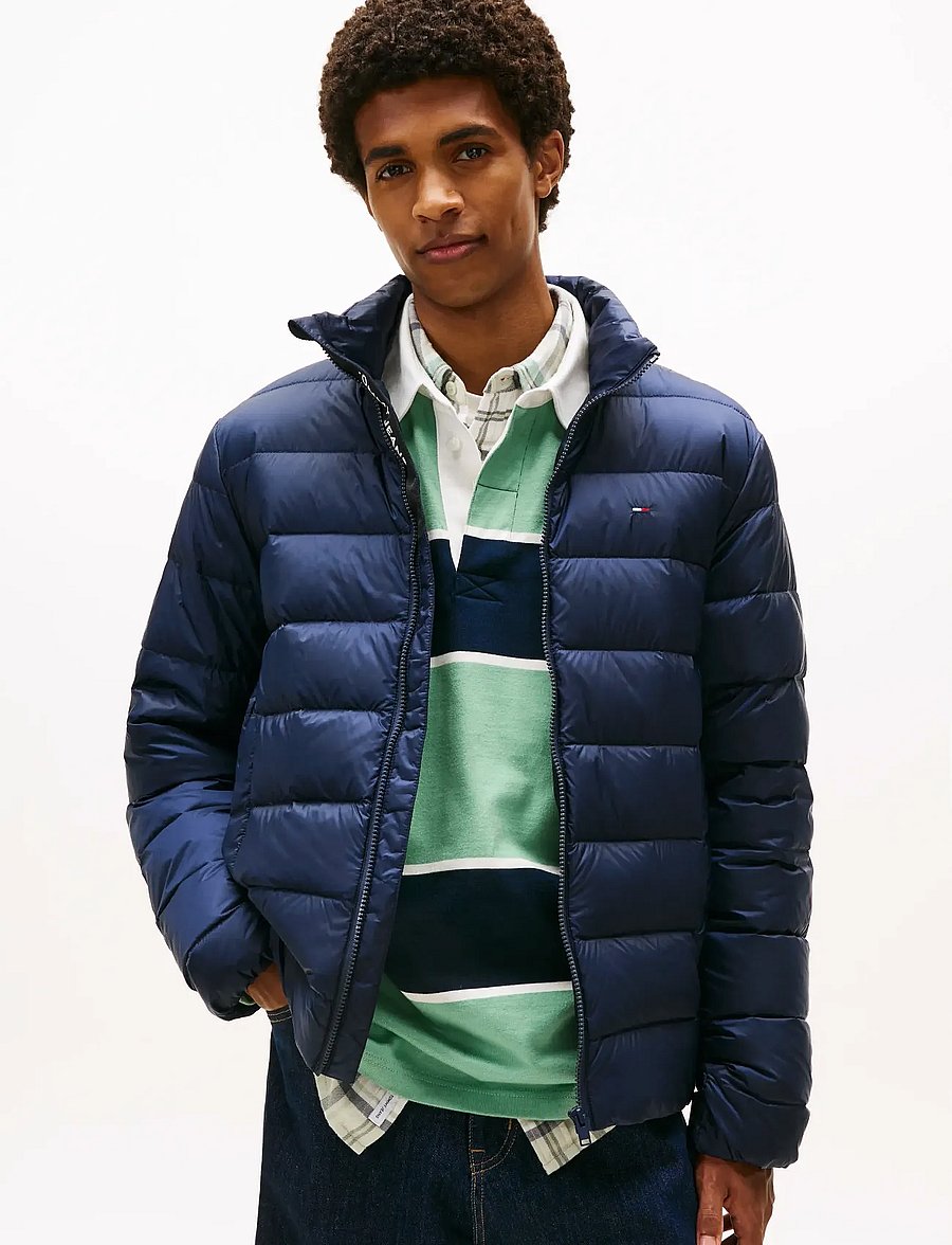 Tommy Jeans - TJM LT DOWN JACKET EXT - daunenjacken - dark night navy - 0