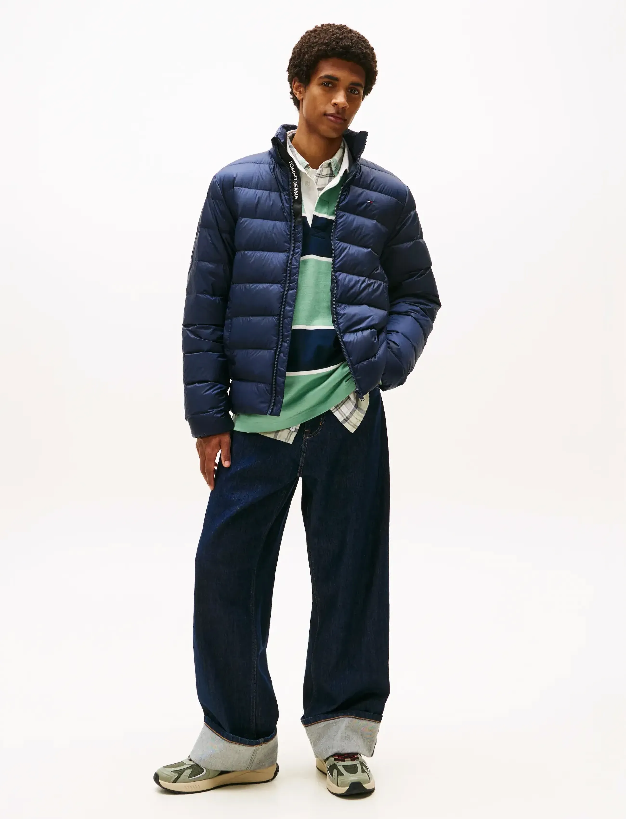 TOMMY HILFIGER Lätt Puffjacka Fm0fm01356 herr – bild 4