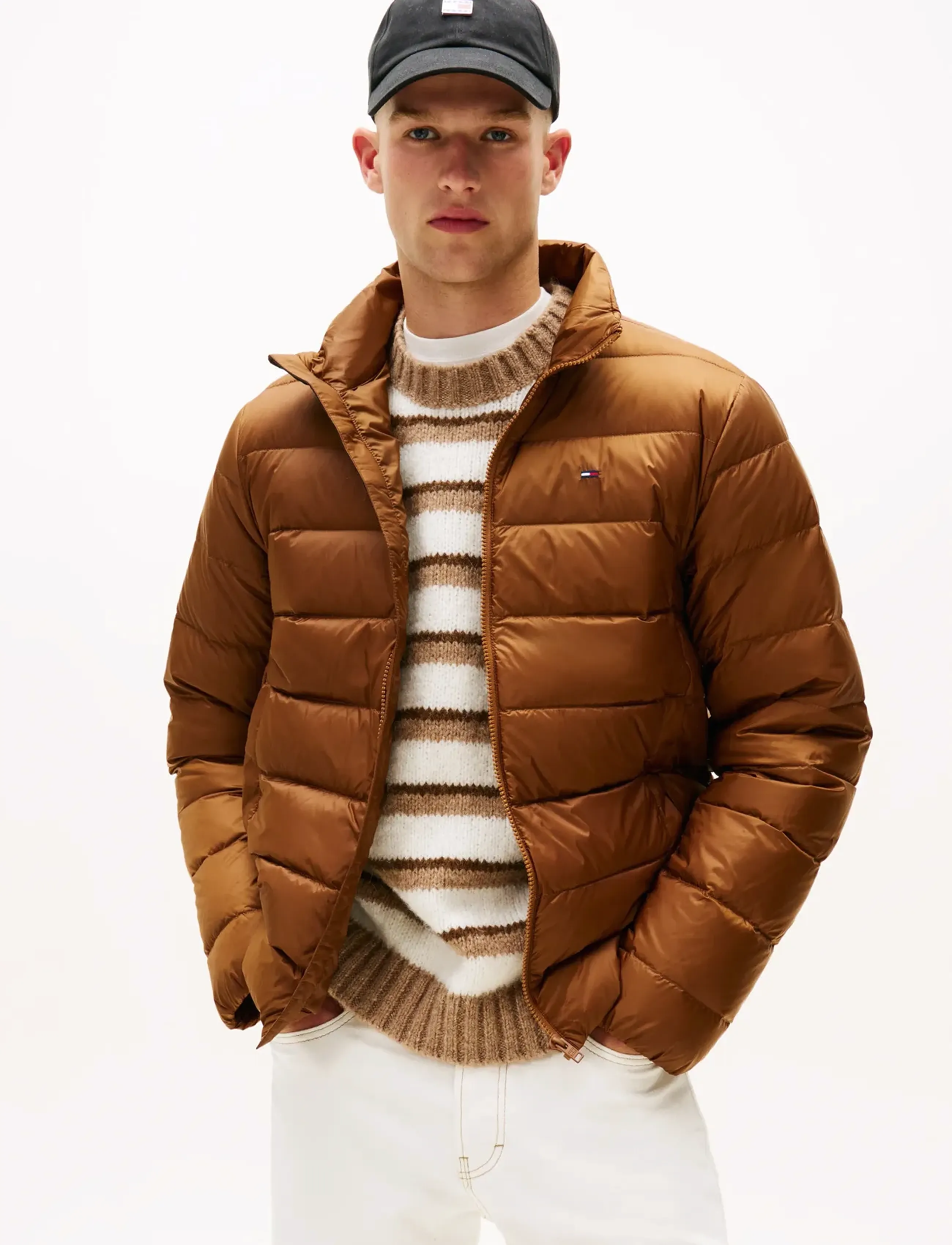 Tommy Jeans TJM LT DOWN JACKET EXT - Tommy Hilfiger - PECAN NUT / brown