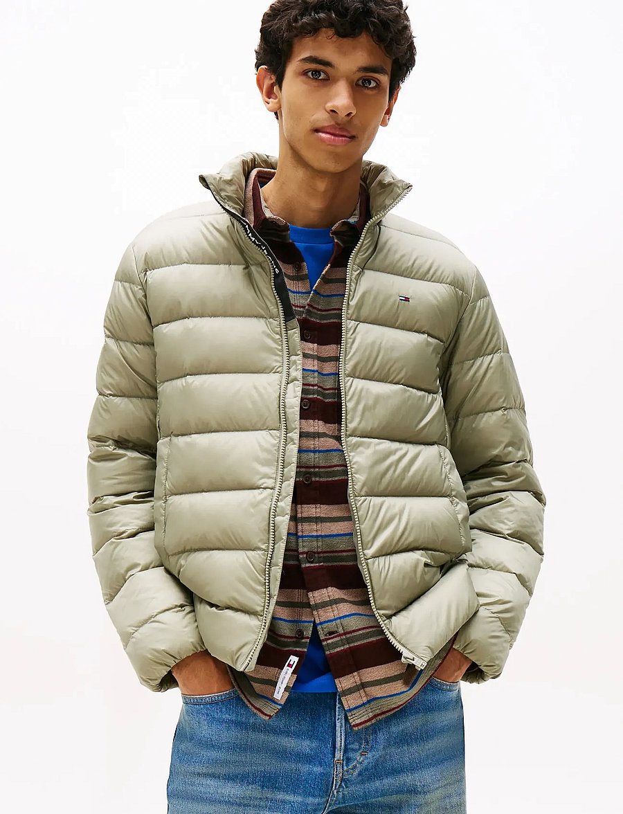 Tommy Jeans - TJM LT DOWN JACKET EXT - daunenjacken - utility sage - 0