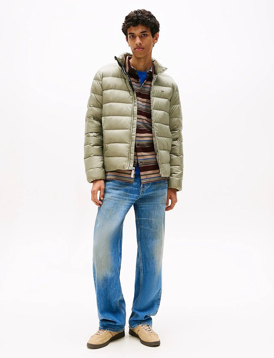 Tommy Jeans - TJM LT DOWN JACKET EXT - daunenjacken - utility sage - 2