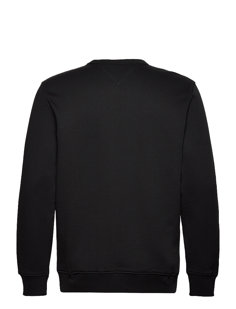 Tommy Jeans - TJM REG BADGE CREW EXT - swetry - black - 2