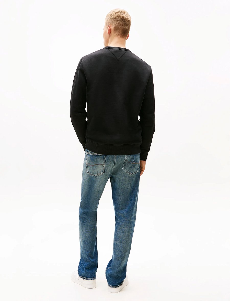 Tommy Jeans - TJM REG BADGE CREW EXT - truien - black - 5
