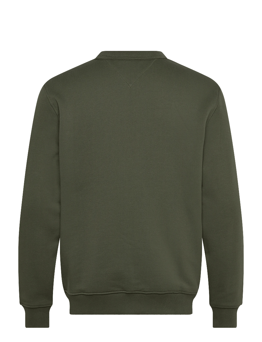 Tommy Jeans - TJM REG BADGE CREW EXT - nach stil kaufen - pewter green tonal - 2