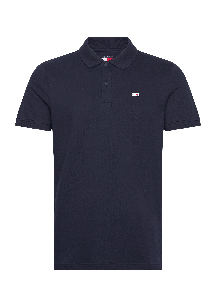 Tommy Jeans - TJM SLIM PLACKET POLO EXT - dark night navy - 1