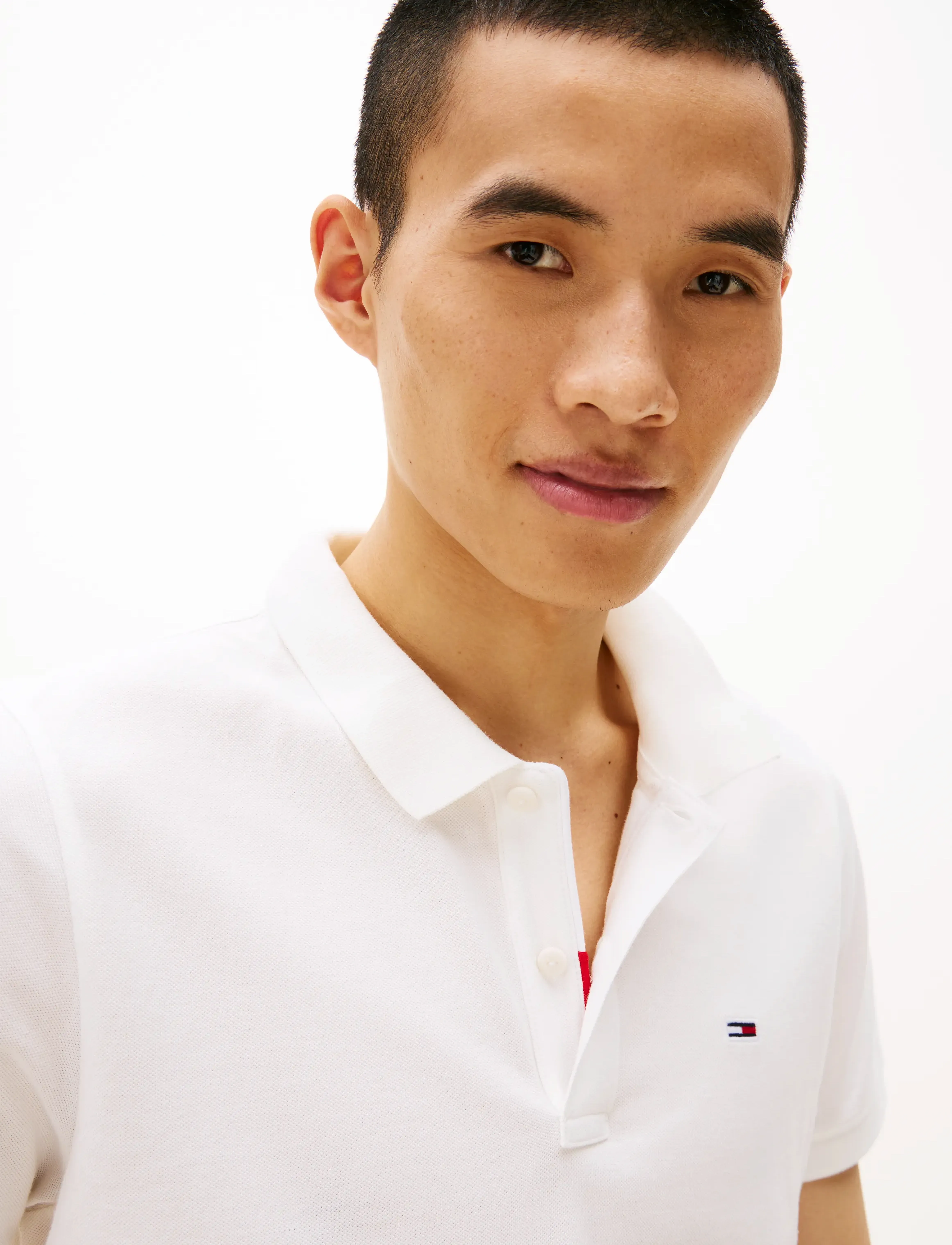 Tommy Jeans - TJM SLIM PLACKET POLO EXT - ecru - 5