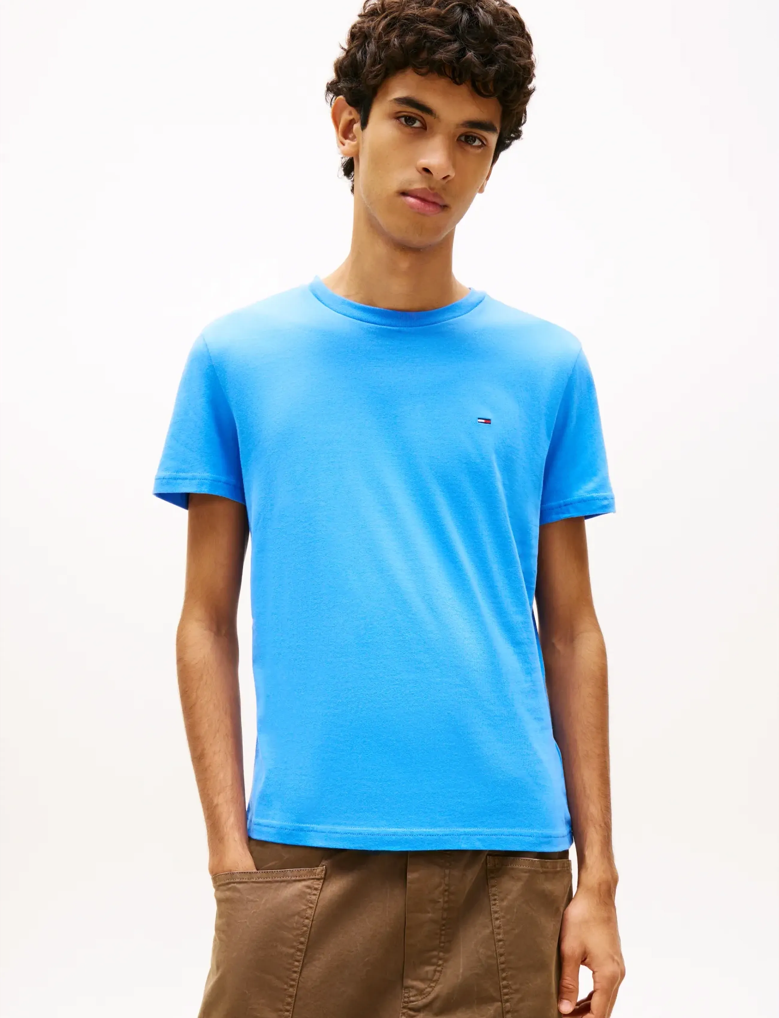 Tommy Jeans TJM XSLIM 2PACK JERSEY TEE EXT - Clothing - DARK NIGHT NAVY BLUE TWILIGHT / blue