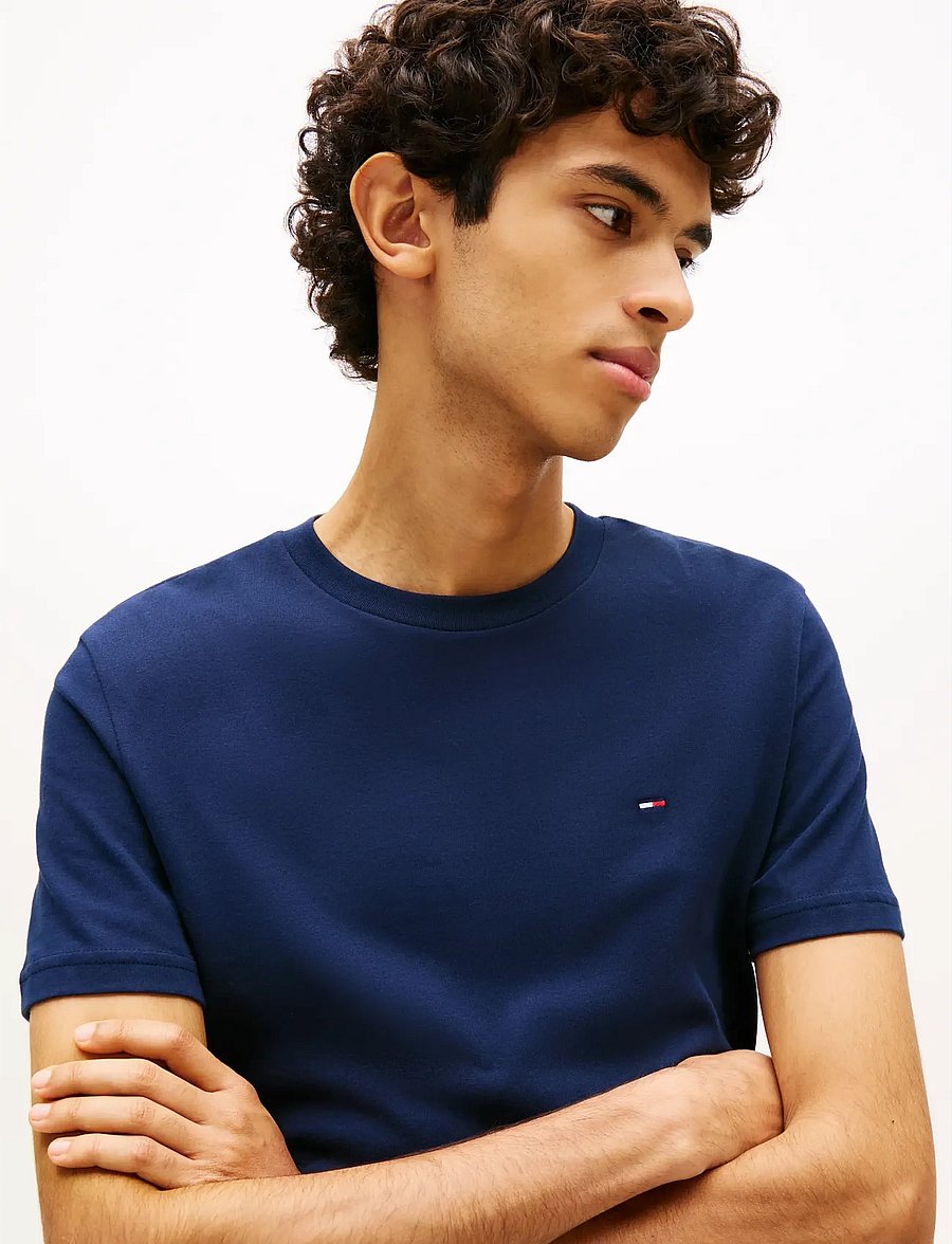 Tommy Jeans - TJM XSLIM 2PACK JERSEY TEE EXT - t-särkide multipakk - dark night navy blue twilight - 3
