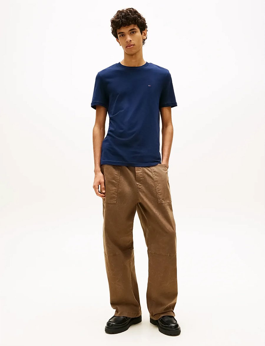 Tommy Jeans - TJM XSLIM 2PACK JERSEY TEE EXT - t-särkide multipakk - dark night navy blue twilight - 4