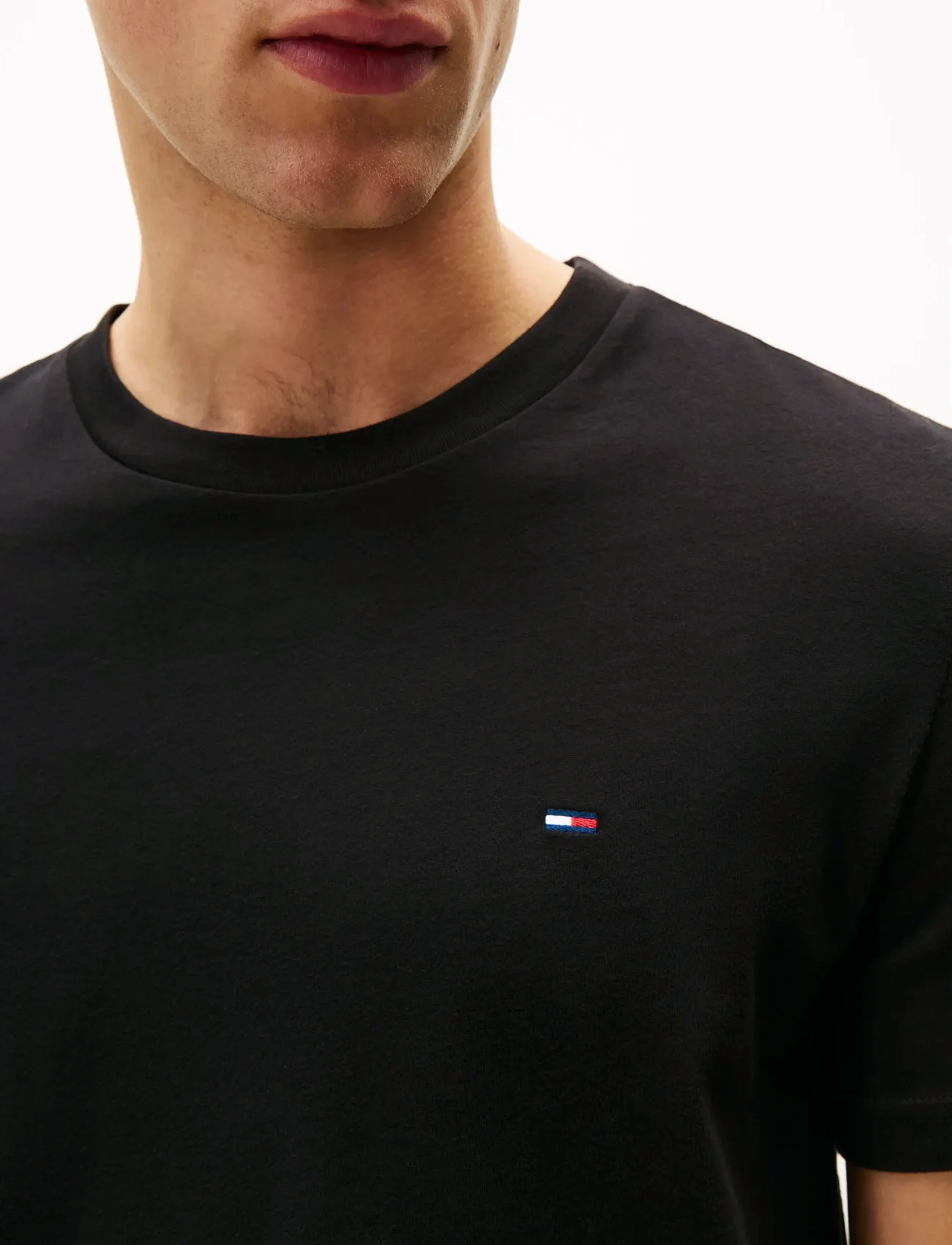 Tommy Jeans - TJM XSLIM 2PACK JERSEY TEE EXT - t-shirts im multipack - black / black - 3
