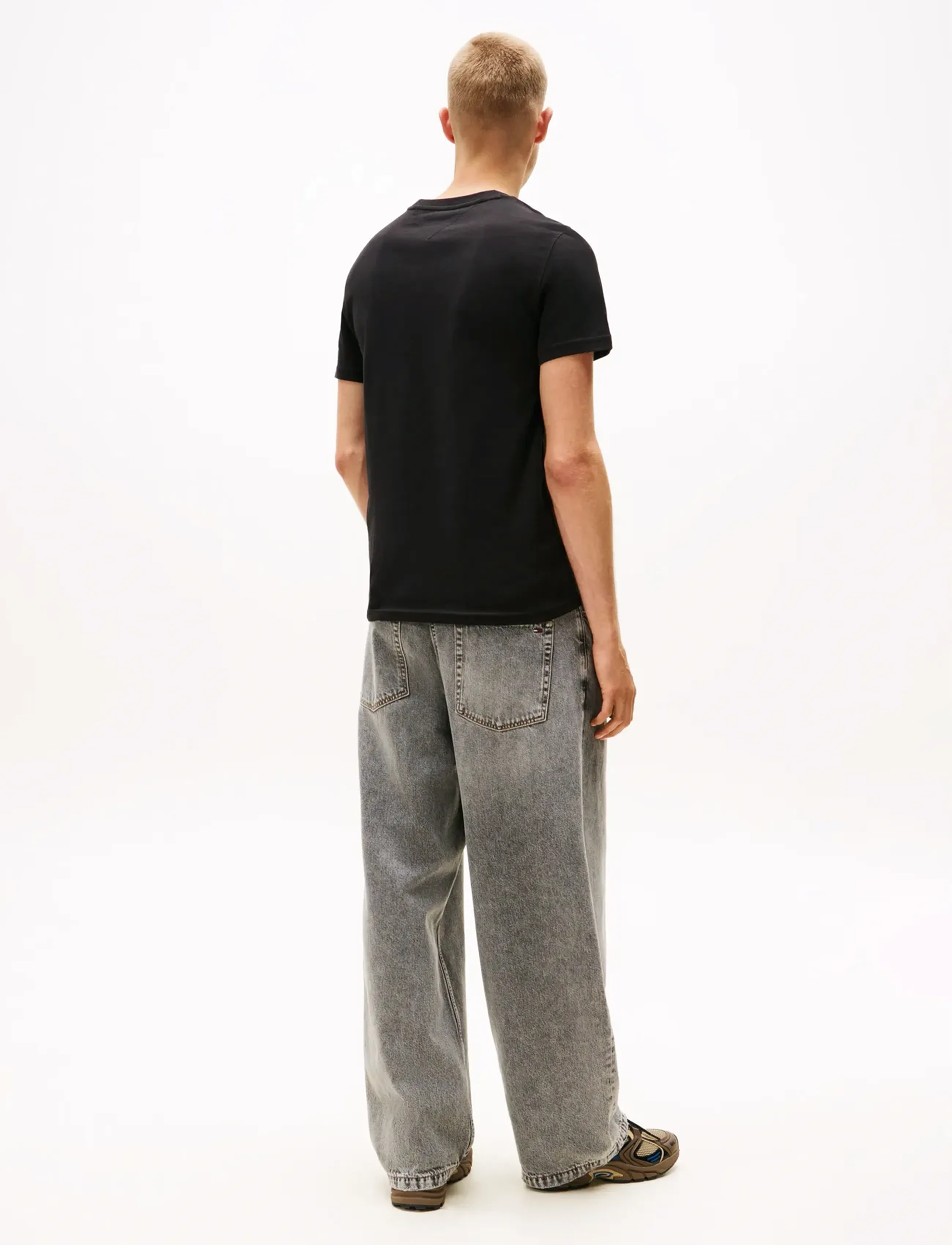 Tommy Jeans - TJM XSLIM 2PACK JERSEY TEE EXT - t-shirts im multipack - black / black - 4