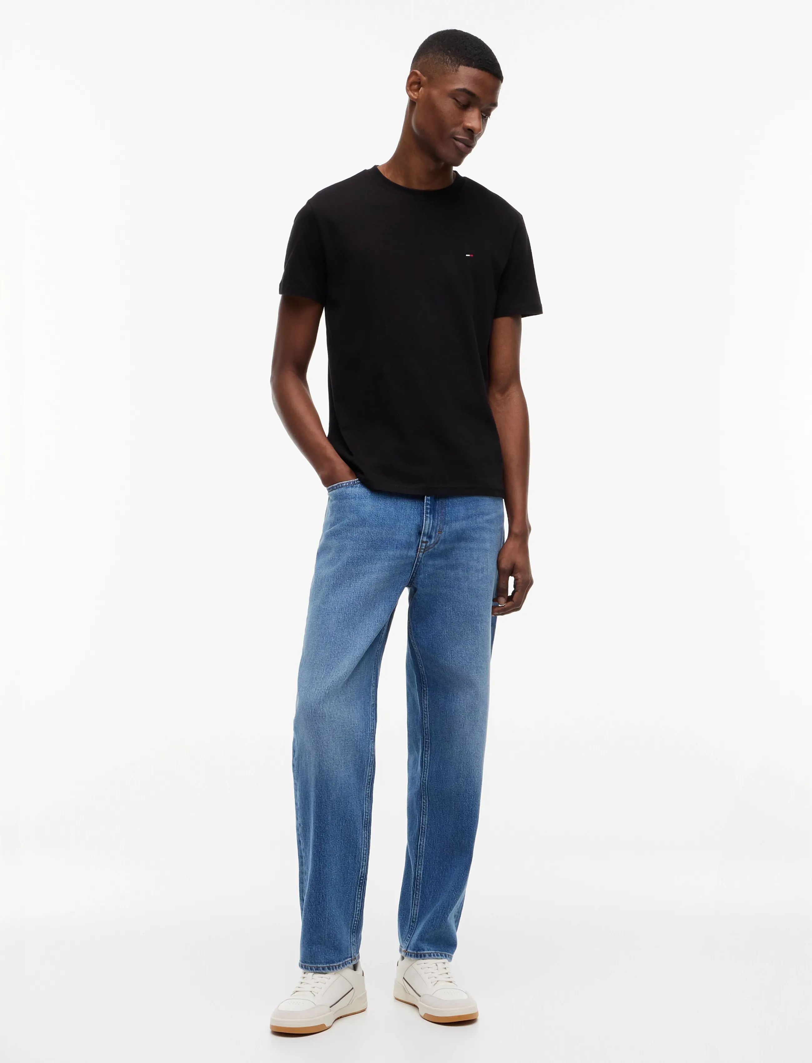 Tommy Jeans - TJM XSLIM 2PACK JERSEY TEE EXT - t-shirts im multipack - black   black - 5