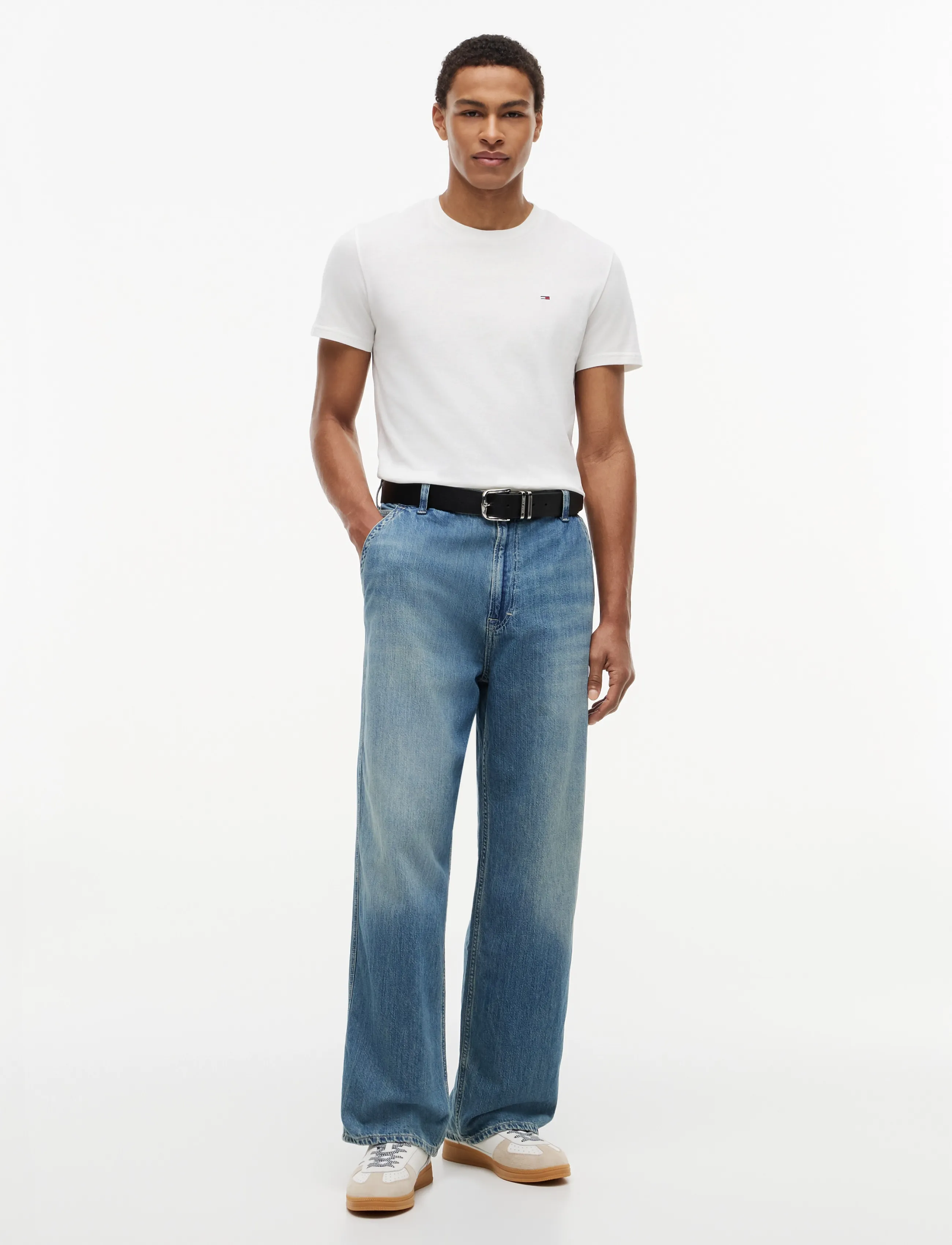TOMMY JEANS Tjm Xslim 2Pack Jersey Tee Ext t-shirts - bas herr – bild 6