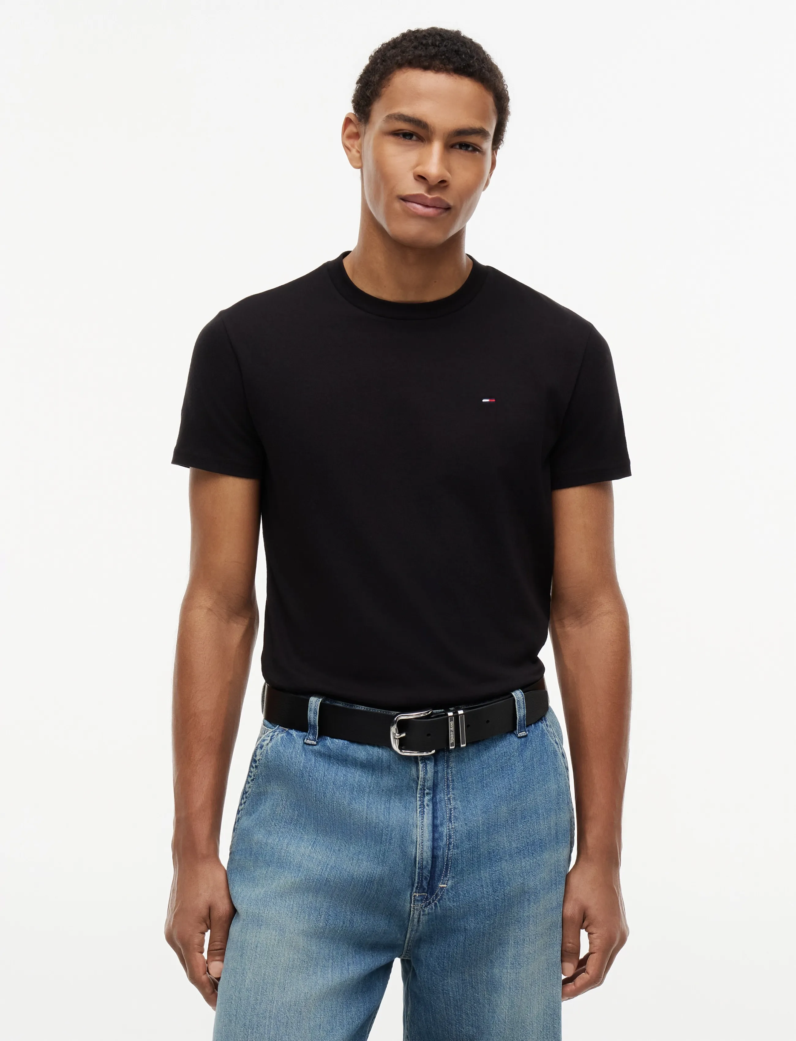 TOMMY JEANS Tjm Xslim 2Pack Jersey Tee Ext t-shirts - bas herr – bild 8